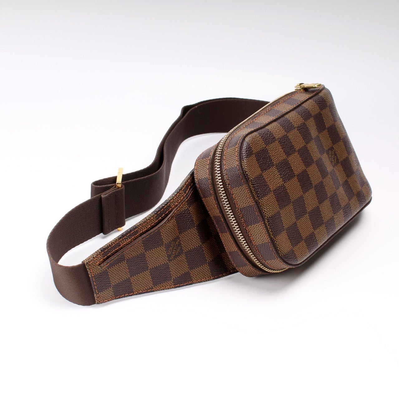 Louis Vuitton Geronimos Ebene Damier Handbag Ebene 20