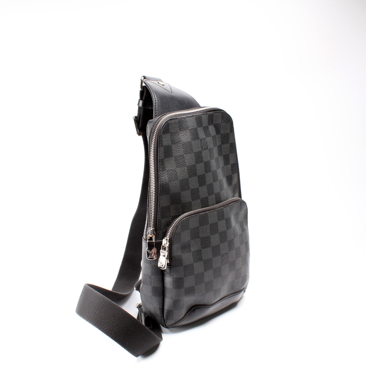 Louis Vuitton Avenue Sling Graphite Damier Crossbody Bag Graphite 4