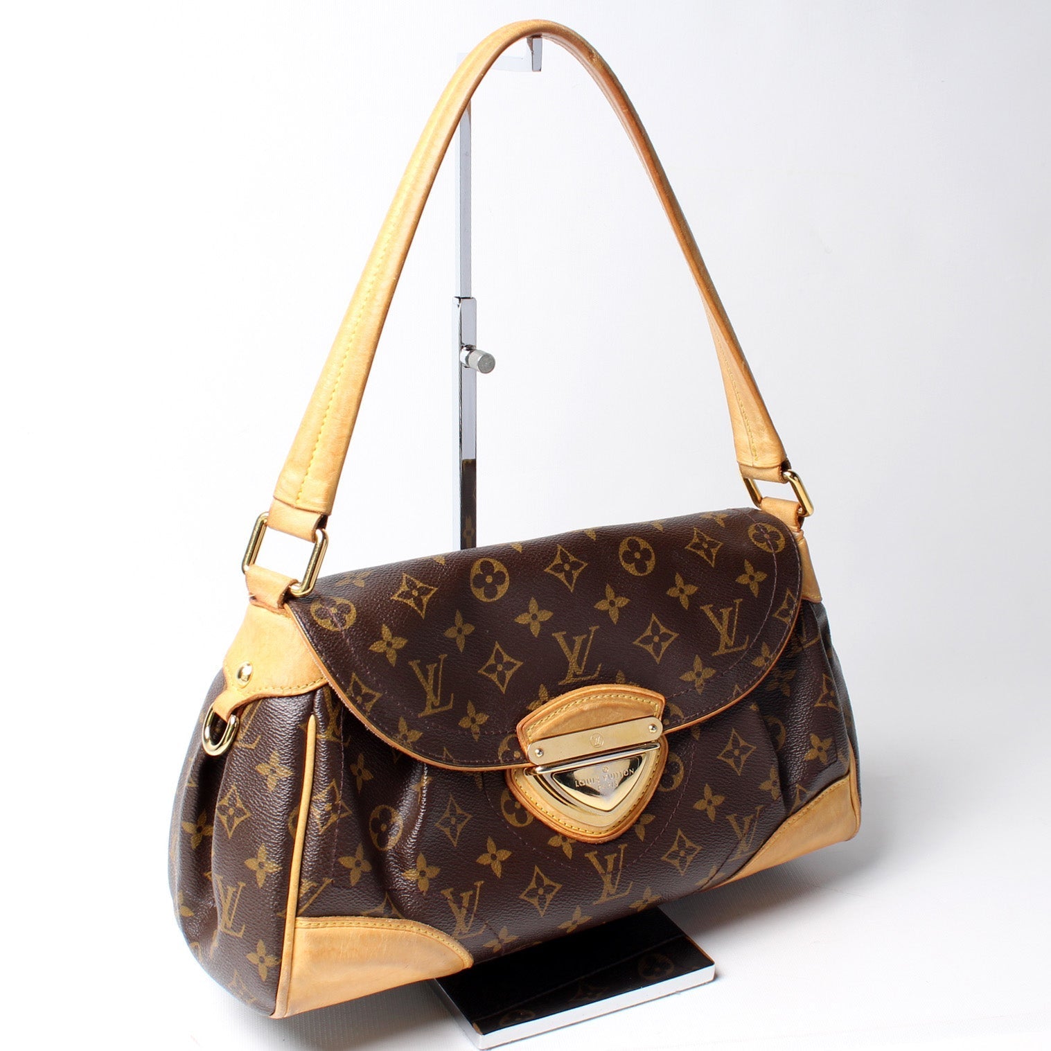 Louis Vuitton Beverly MM Monogram Handbag Monogram 1