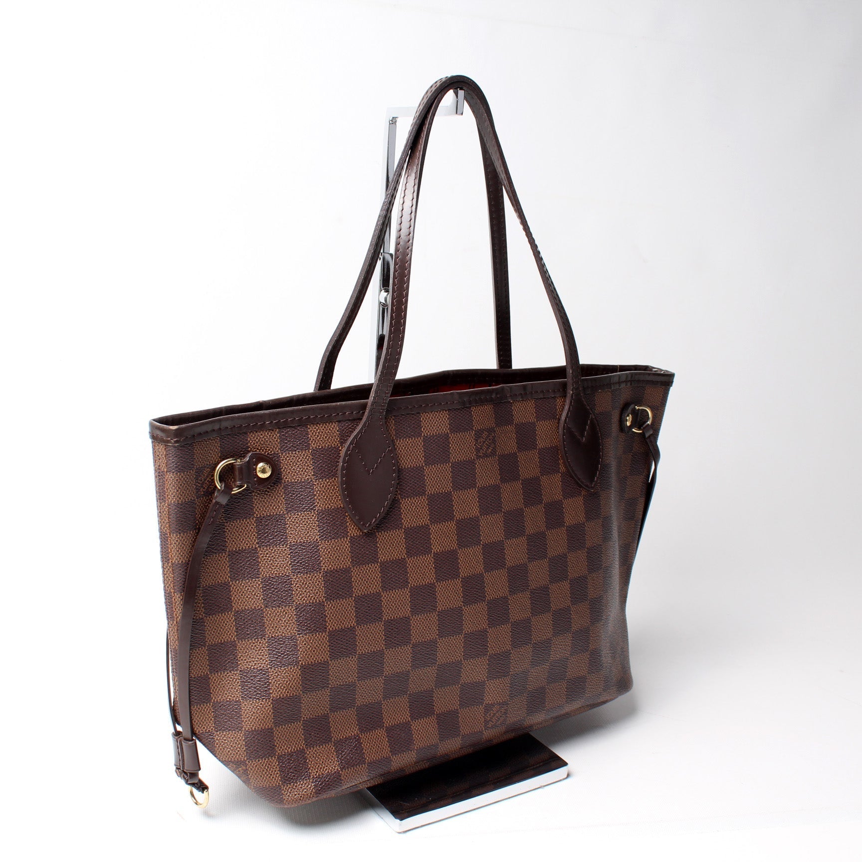 Louis Vuitton Neverfull PM Ebene Damier Tote Bag Ebene 4