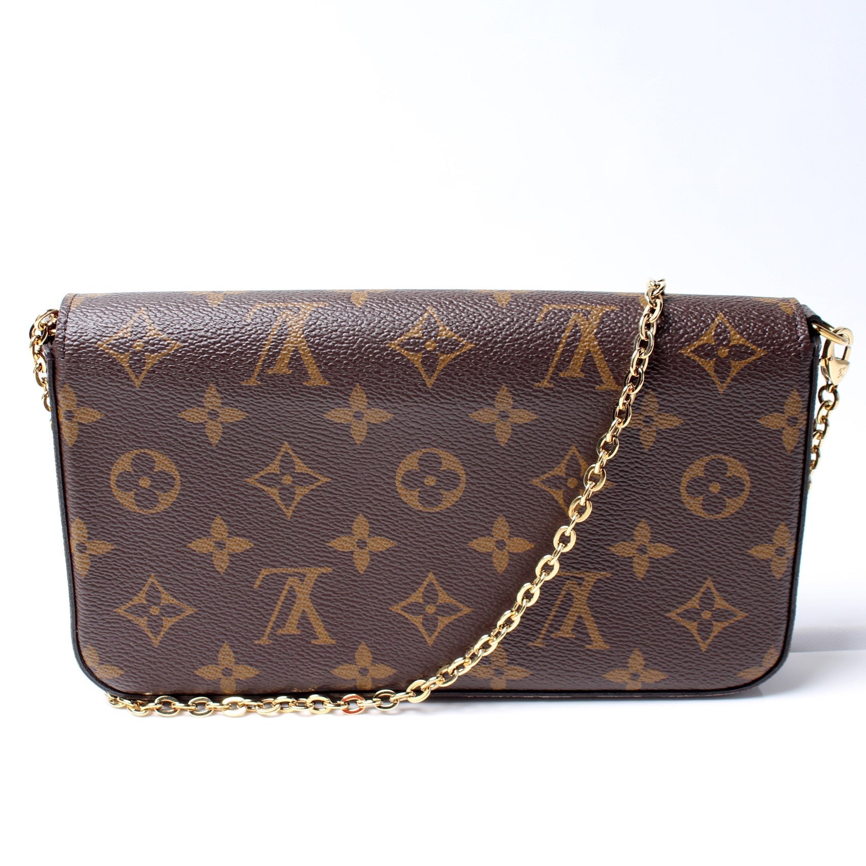 Louis Vuitton Pochette Felicie Monogram Clutch Bag Monogram 46