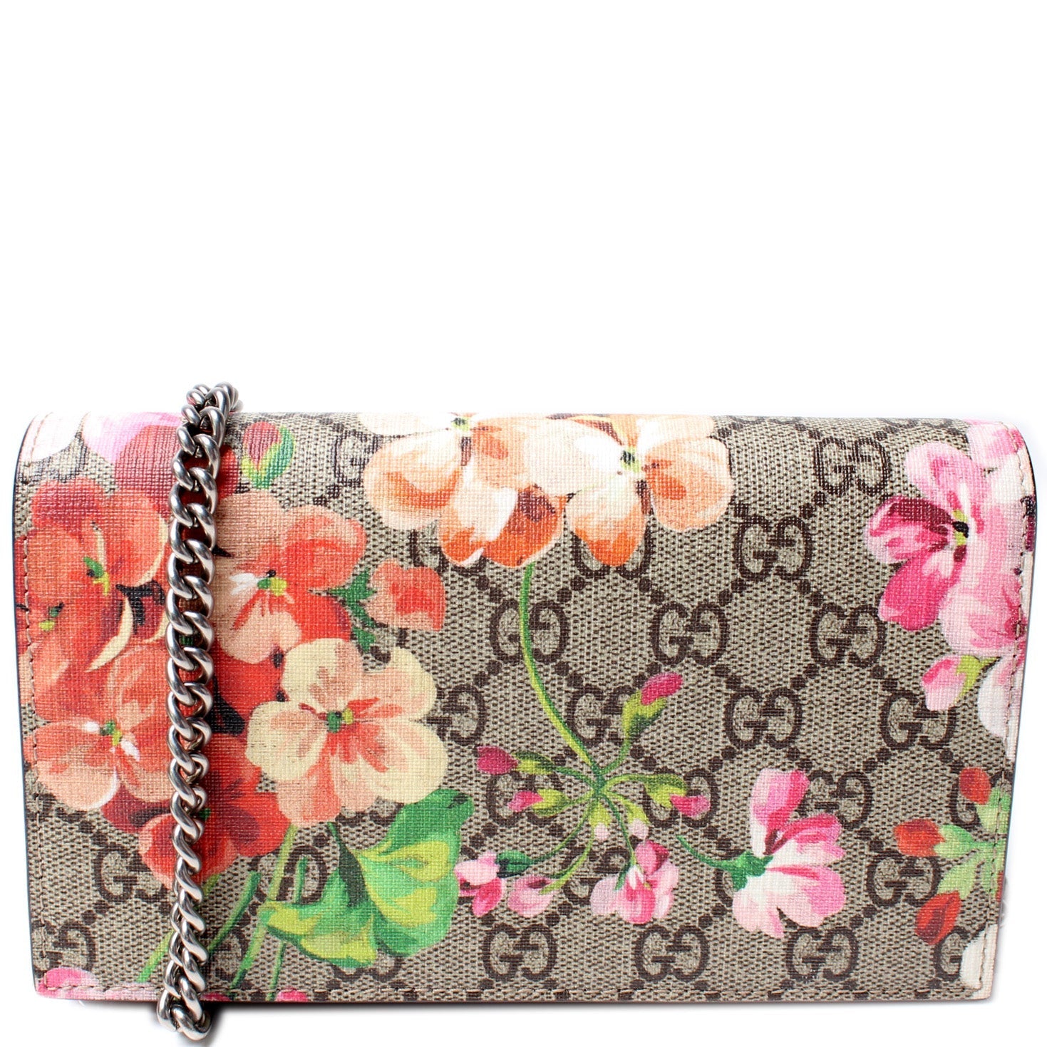 Gucci Blooms Chain Wallet Case