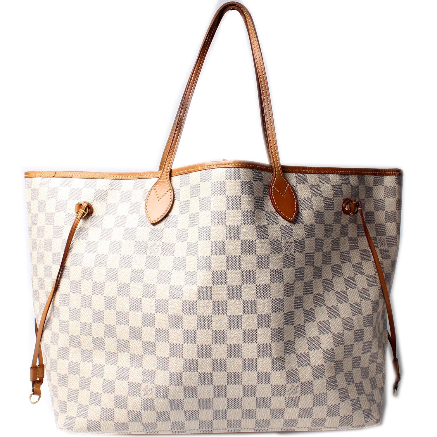 Louis Vuitton Neverfull GM Azur Damier Tote Bag Azur 16