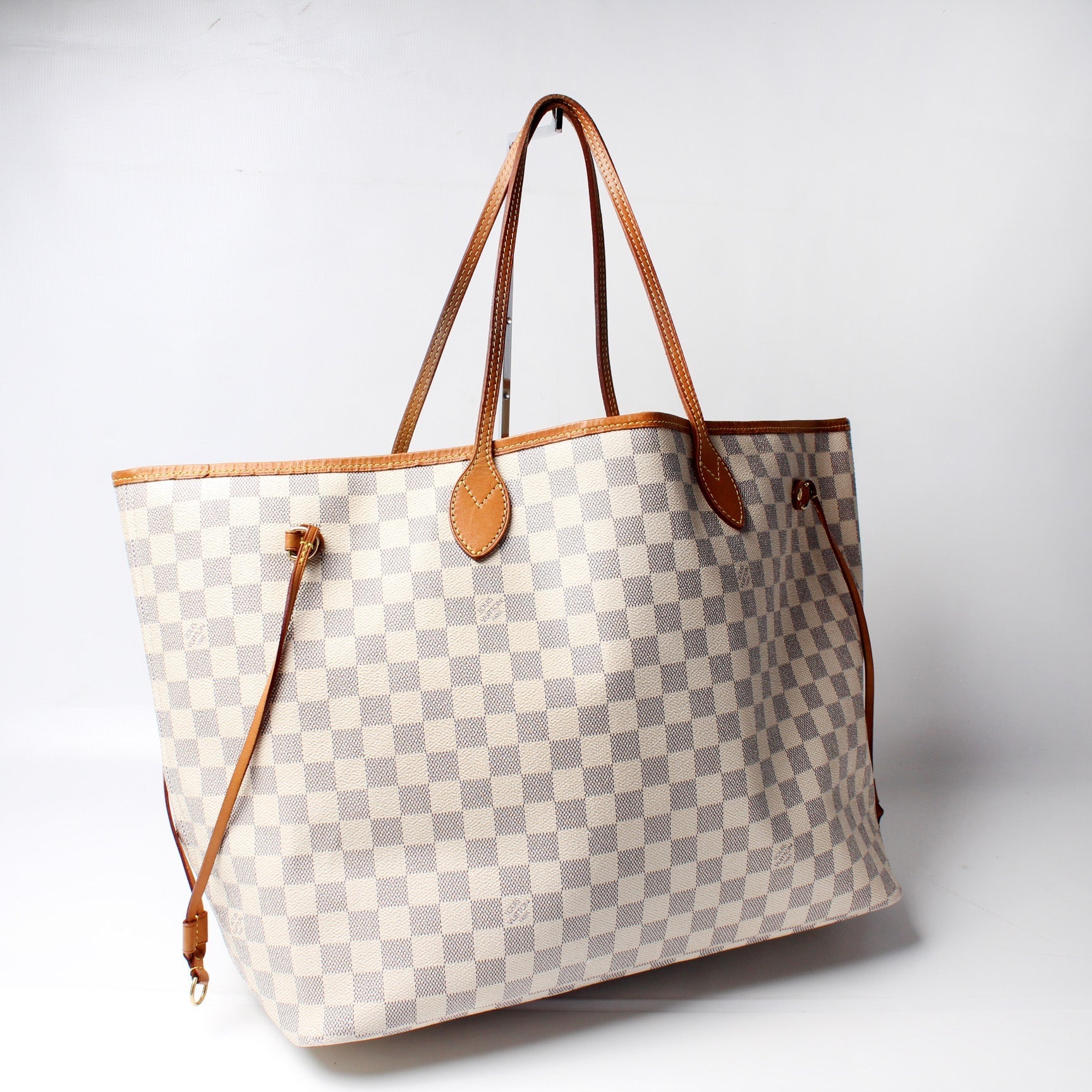 Louis Vuitton Neverfull GM Azur Damier Tote Bag Azur 16