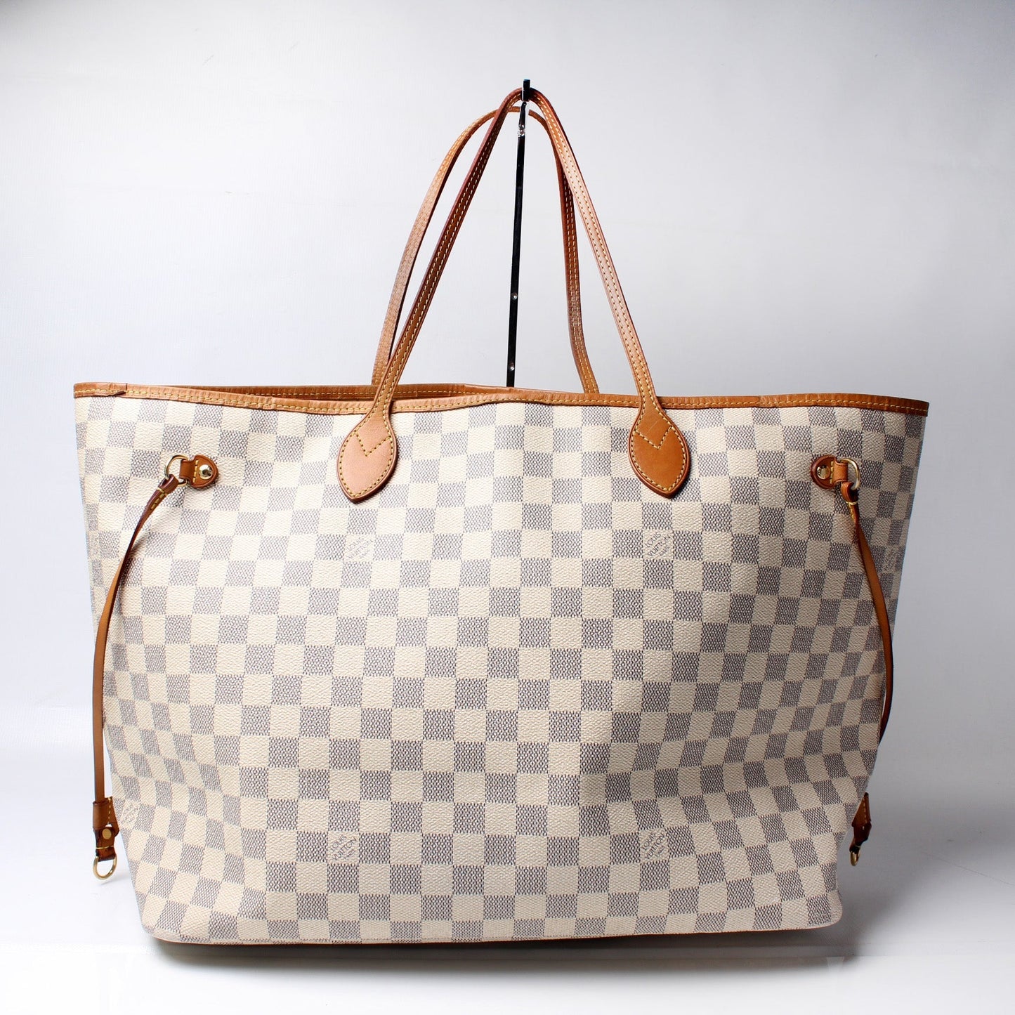 Louis Vuitton Neverfull GM Azur Damier Tote Bag Azur 16