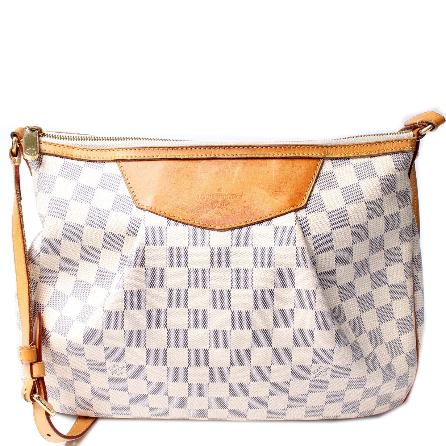 Louis Vuitton Siracusa Azur MM Damier Handbag Azur 10