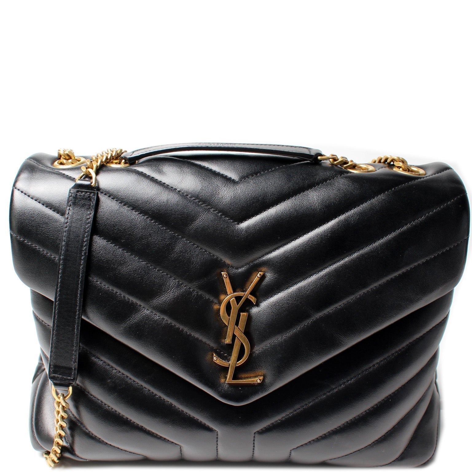 YSL Saint Laurent Loulou Satchel Bag Medium Satchel Medium 4