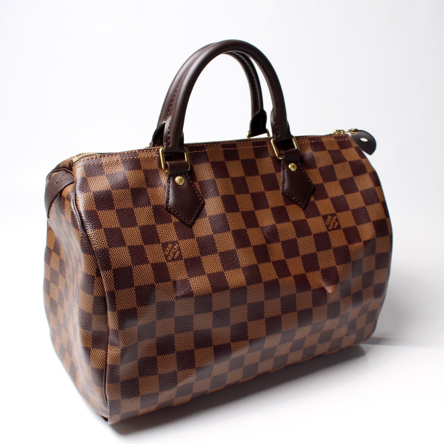 Louis Vuitton Speedy 30 Ebene Damier Handbag Ebene 12