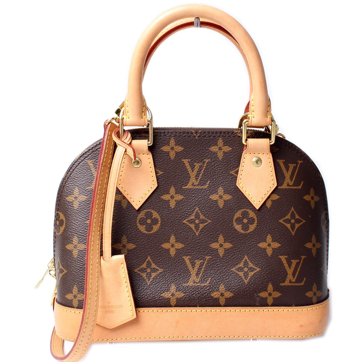 Louis Vuitton Alma BB Monogram Handbag Monogram 8