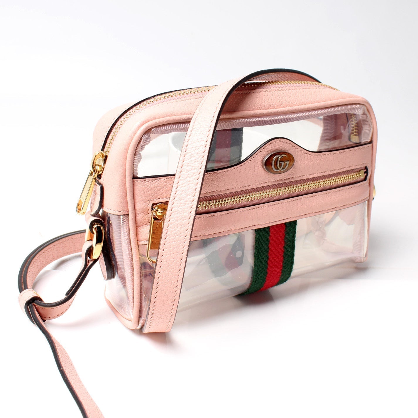 Gucci GG Transparent Ophidia Mini Travel Bag