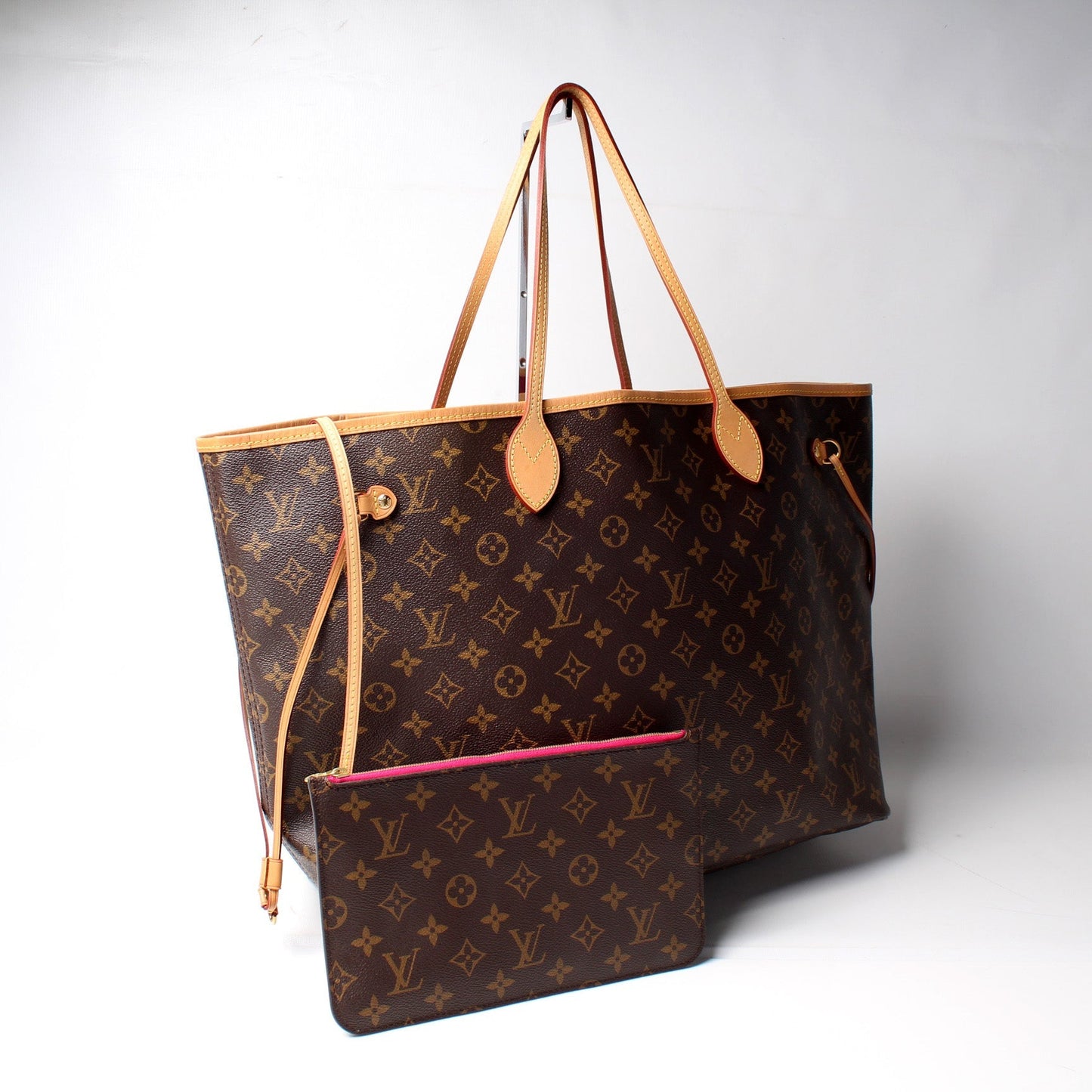 Louis Vuitton Neverfull W GM Monogram Wallet Case