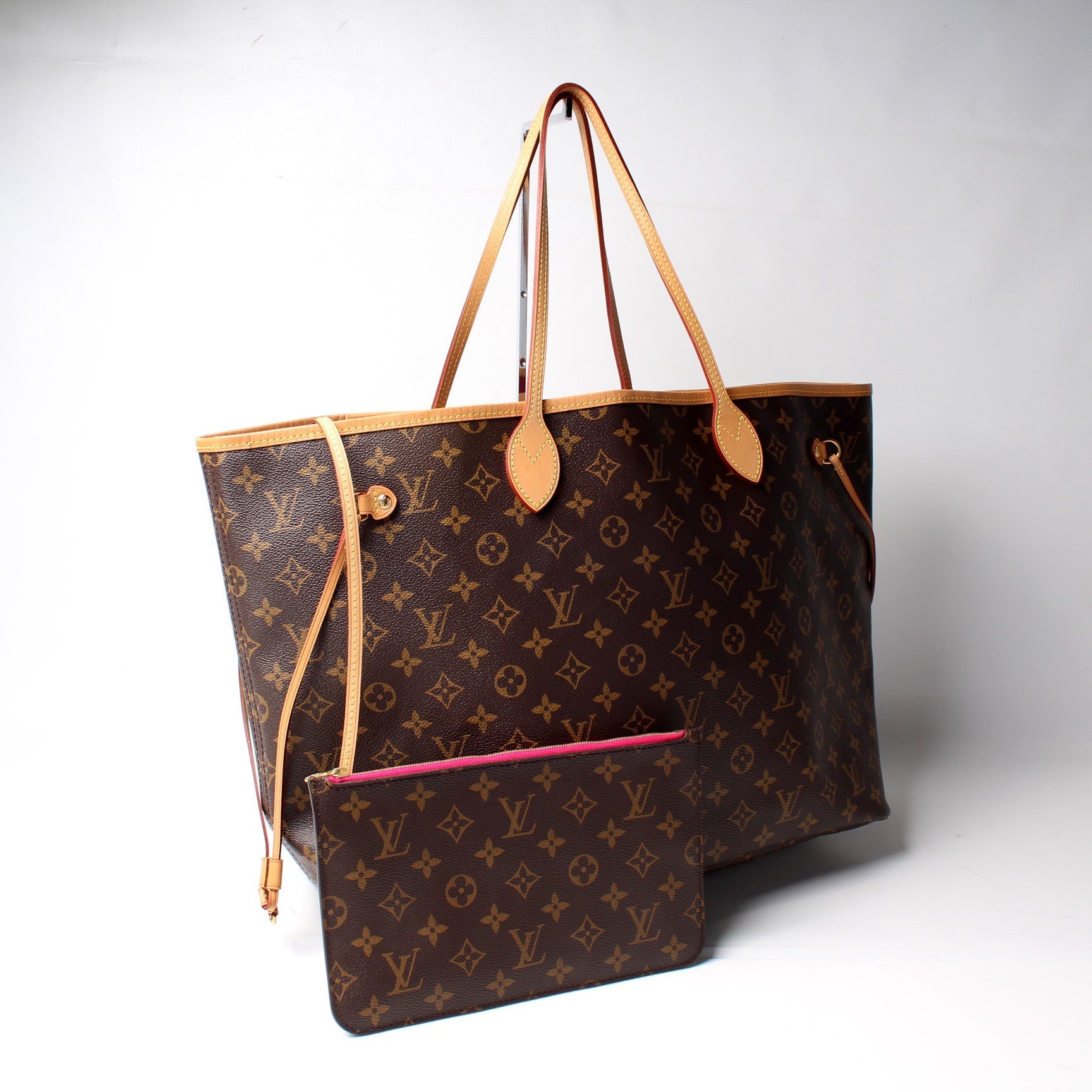 Louis Vuitton Neverfull W GM Monogram Wallet Case