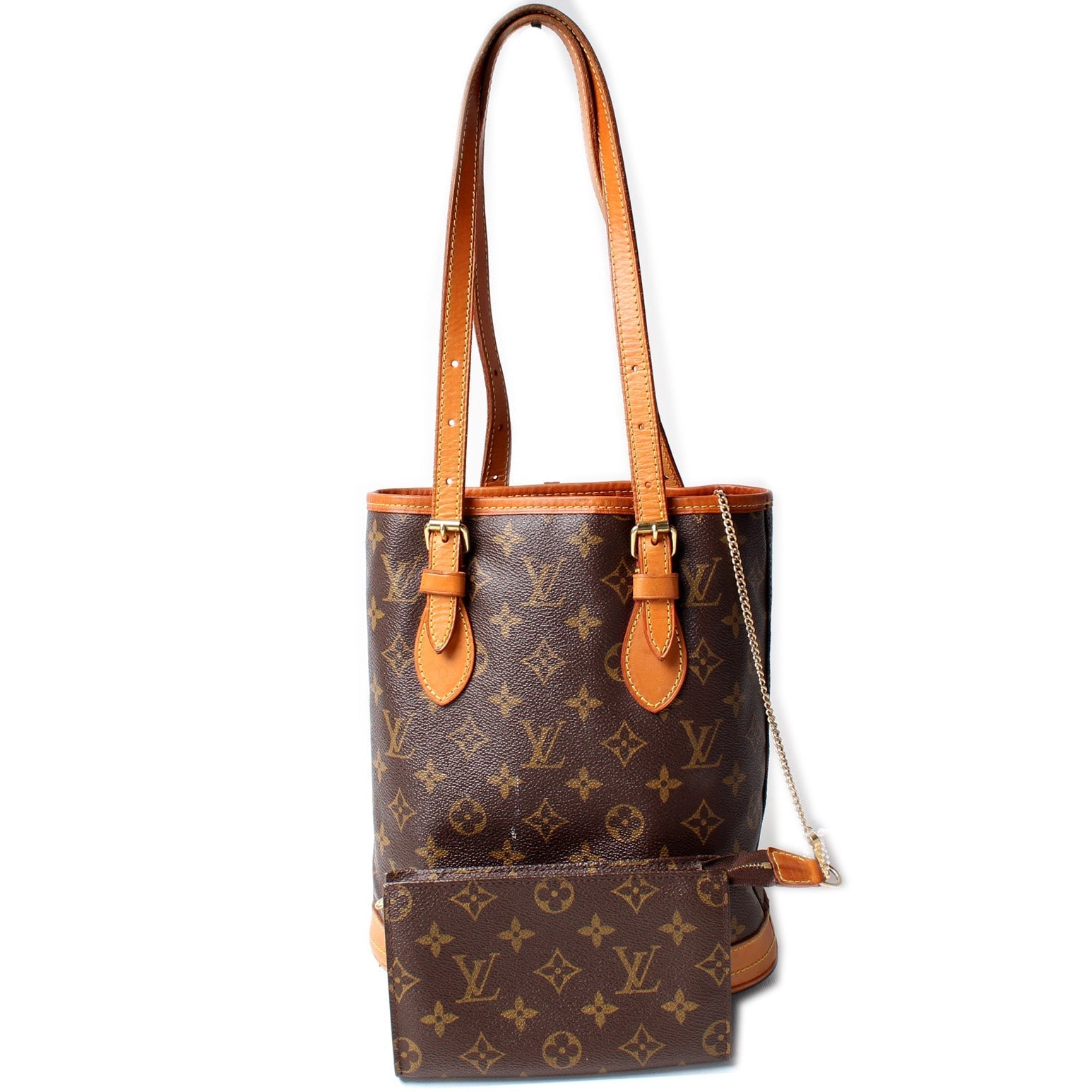 Louis Vuitton Petit Bucket W Monogram Bucket Bag Monogram 1