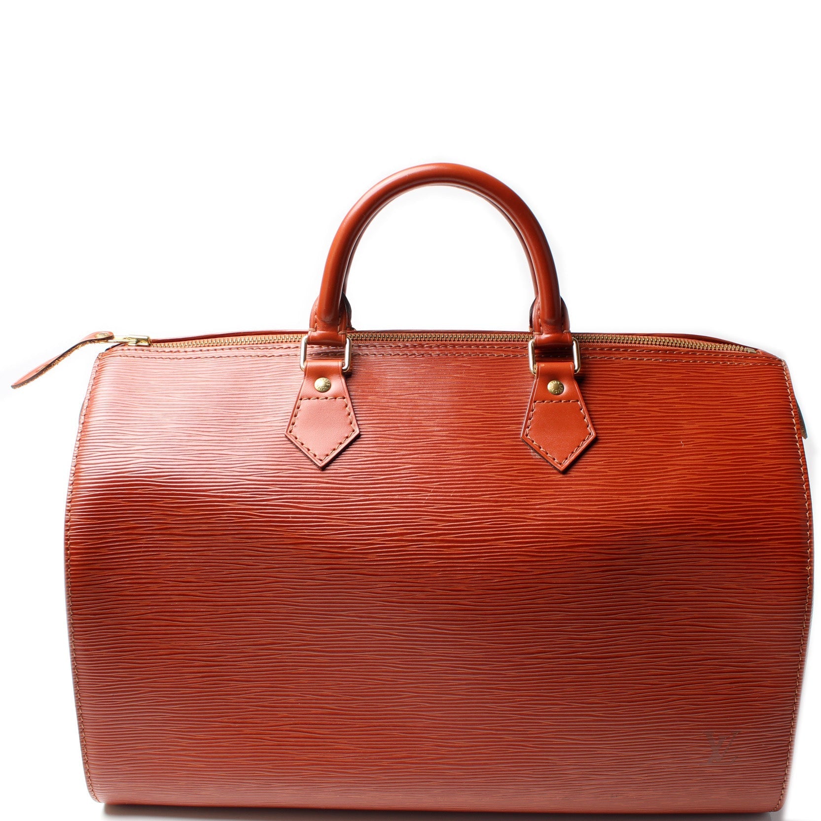 Louis Vuitton Speedy 35 Epi Handbag Epi 13