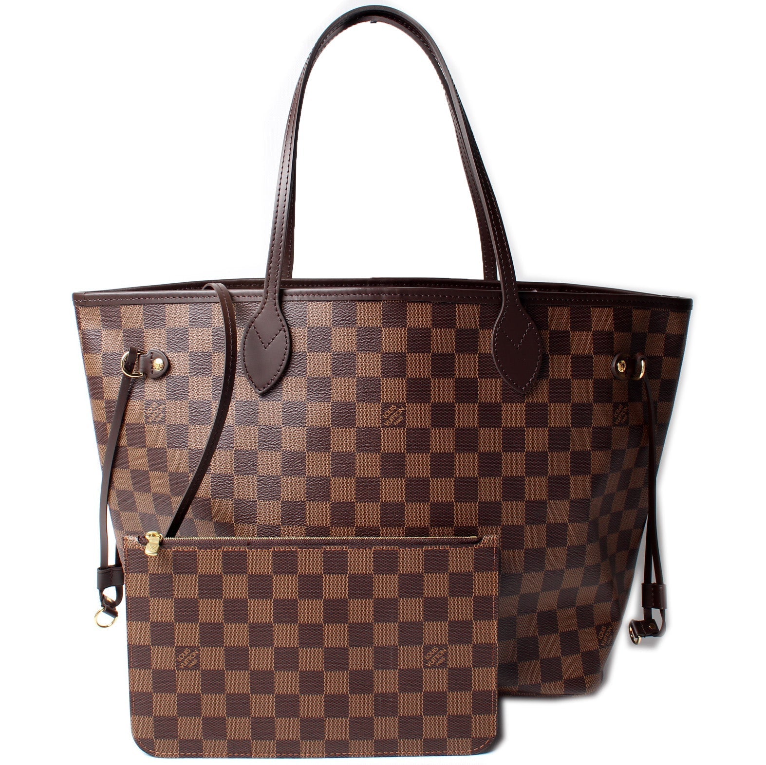 Louis Vuitton Neverfull MM W Ebene Damier Wallet Case Ebene 9
