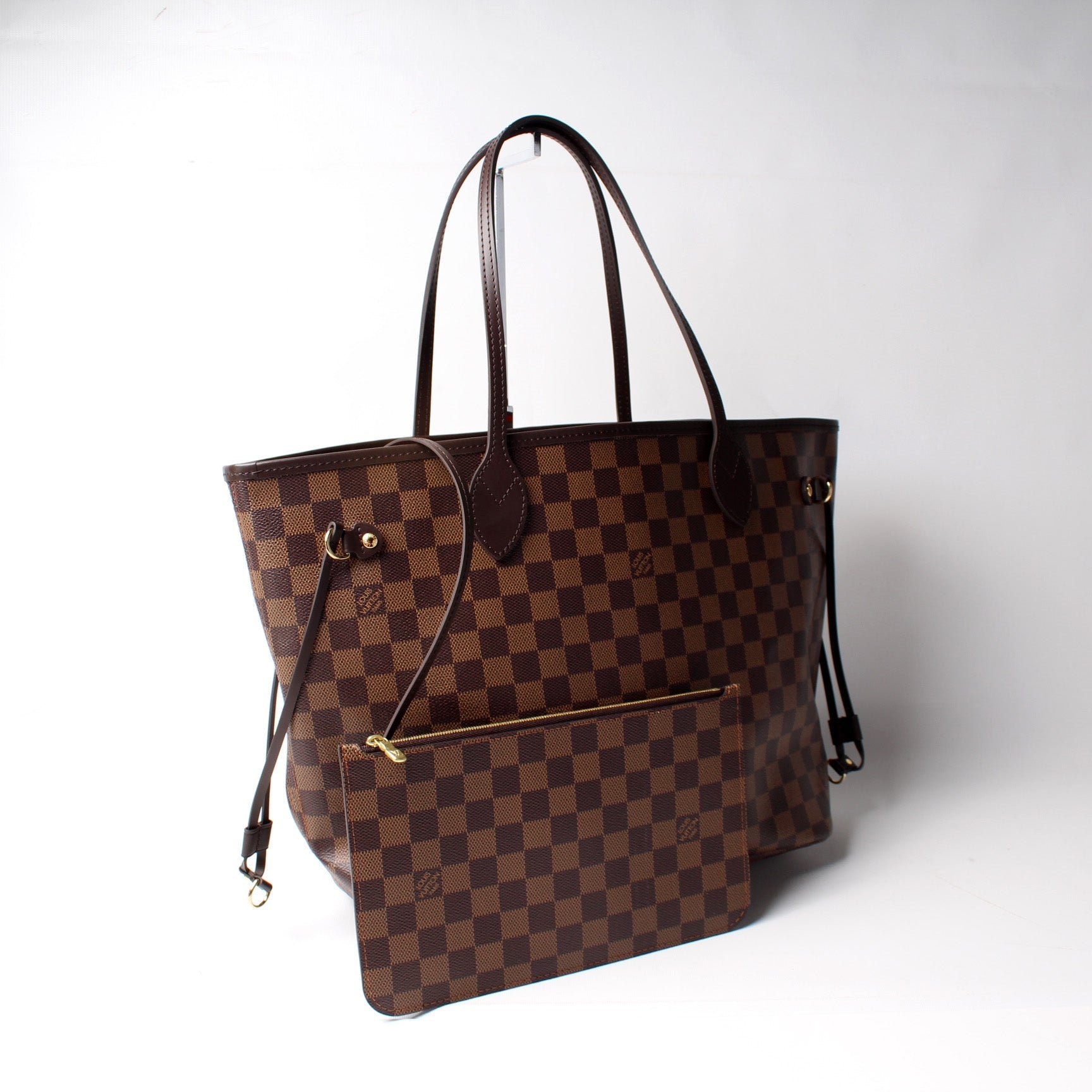 Louis Vuitton Neverfull MM W Ebene Damier Wallet Case Ebene 9