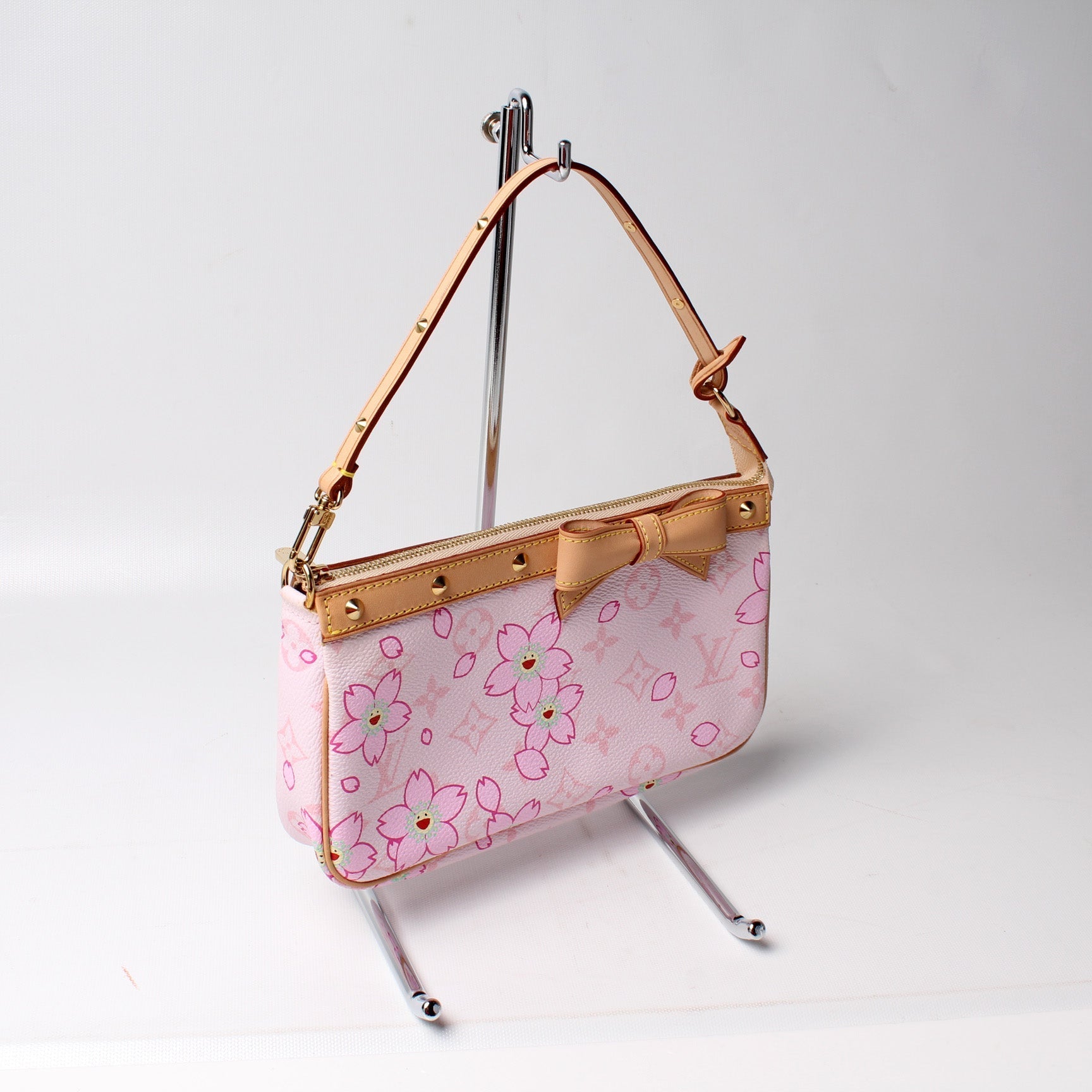 Louis Vuitton Pochette Accessories Cherry Blossom Clutch Bag
