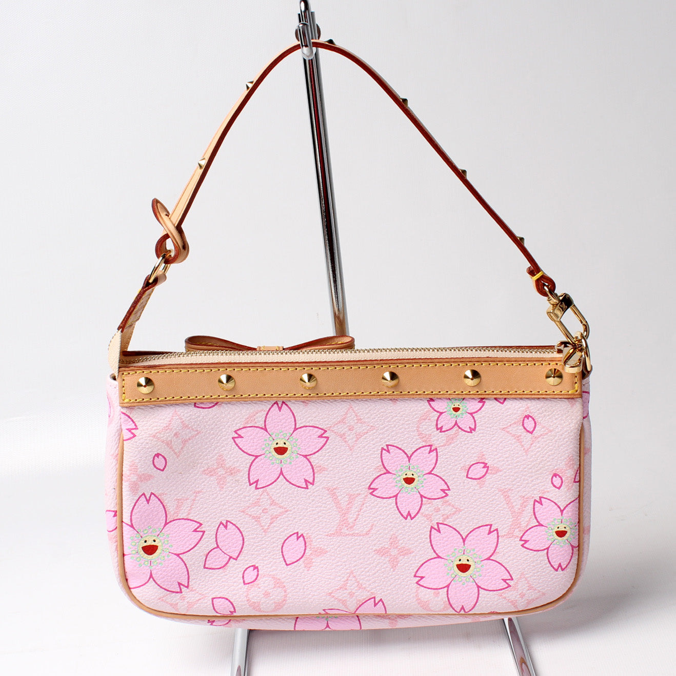 Louis Vuitton Pochette Accessories Cherry Blossom Clutch Bag