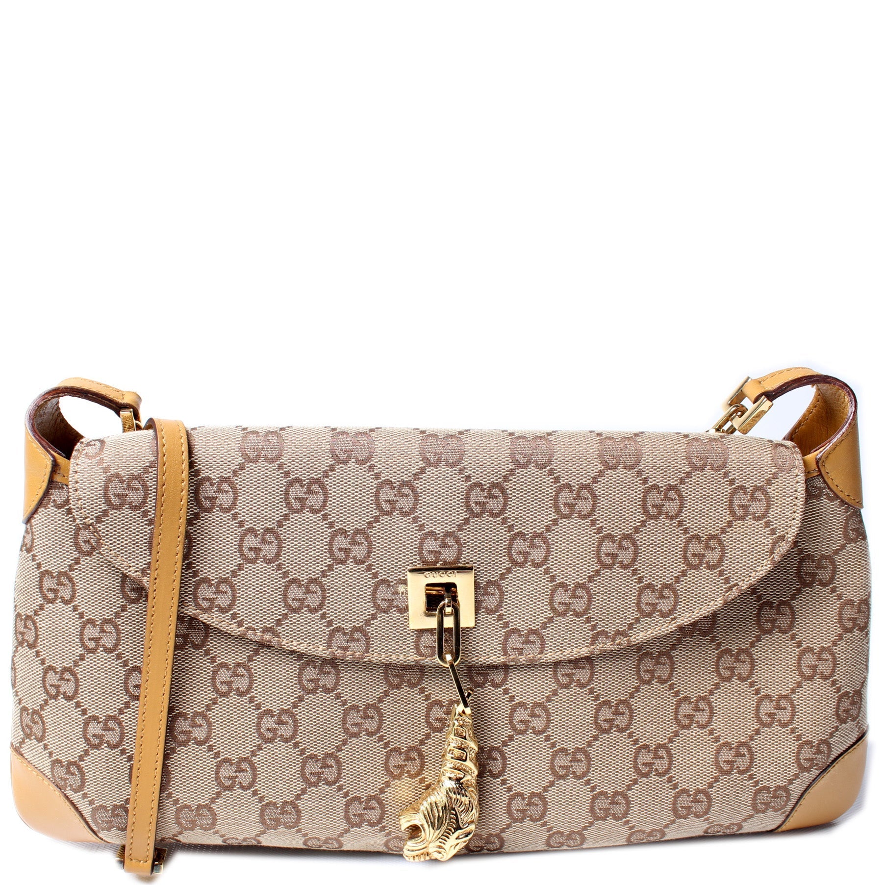 Gucci GG Tiger Drop Canvas Travel Bag