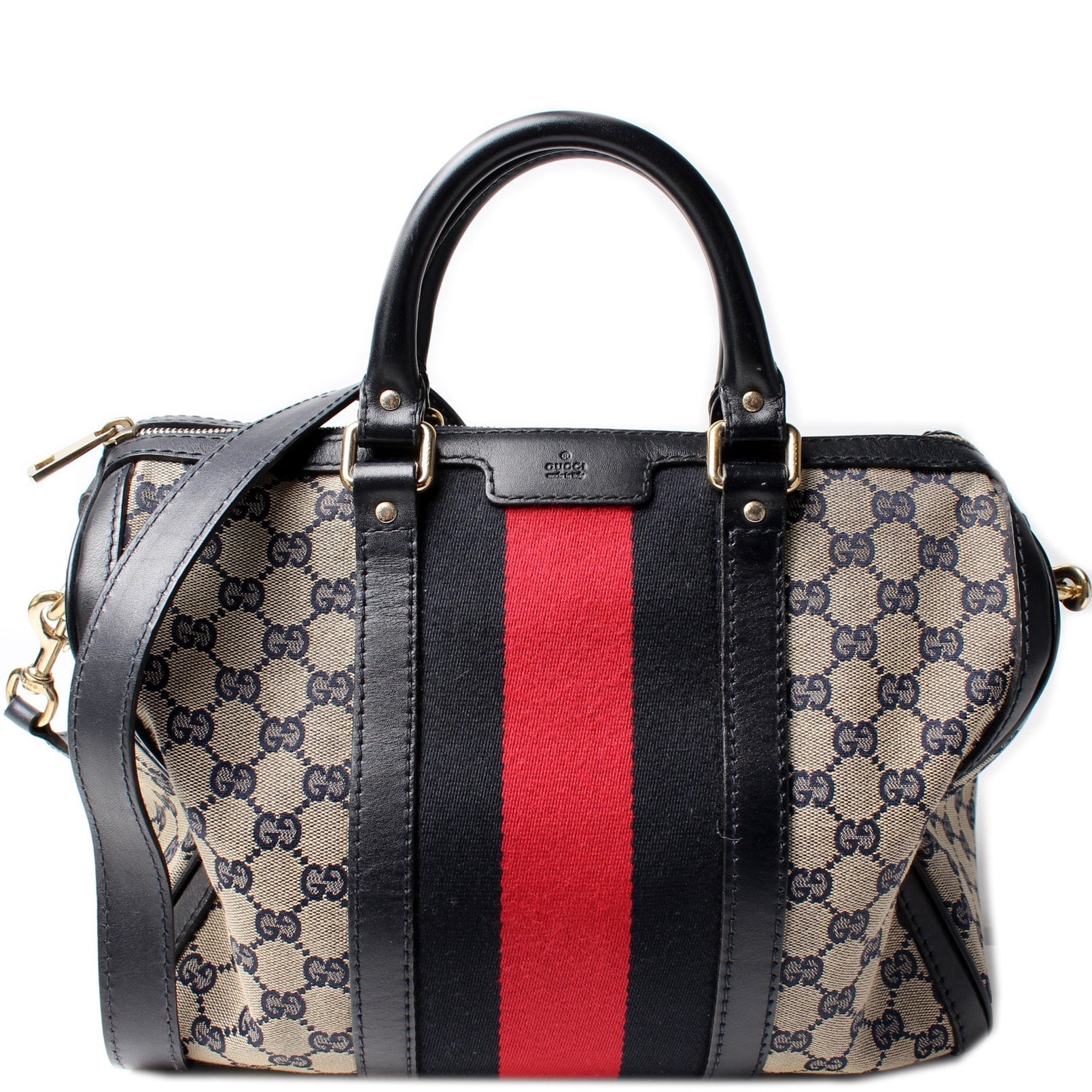 Gucci Boston GG Canvas Travel Bag Canvas 3