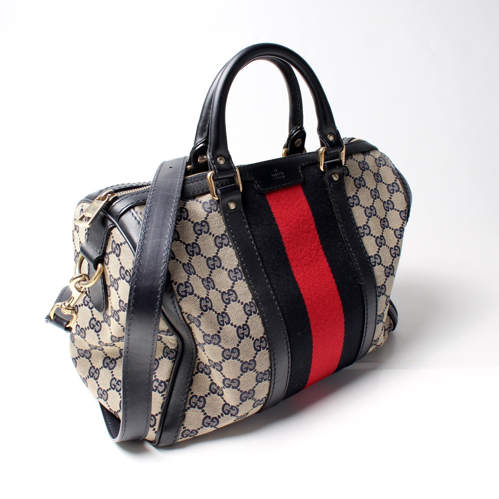 Gucci Boston GG Canvas Travel Bag Canvas 3