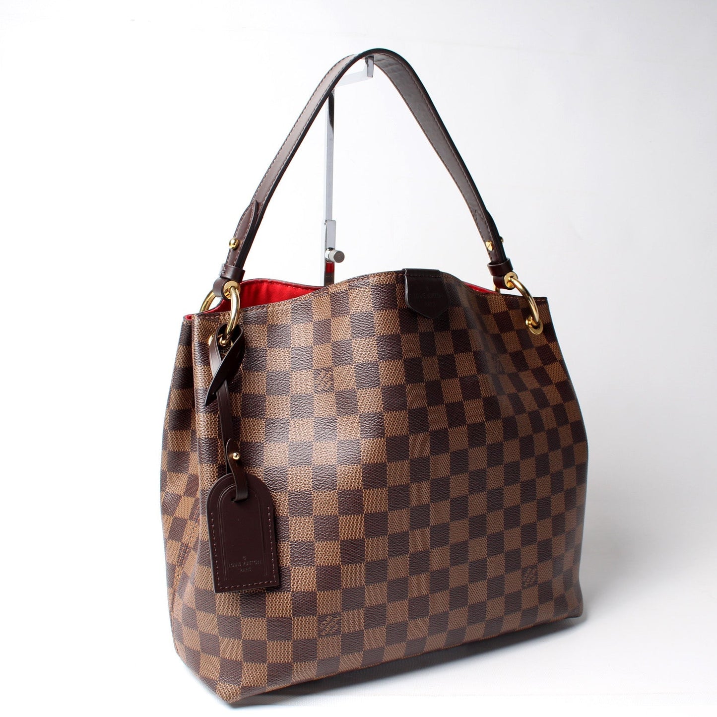 Louis Vuitton Graceful PM Ebene Damier Handbag Ebene 18