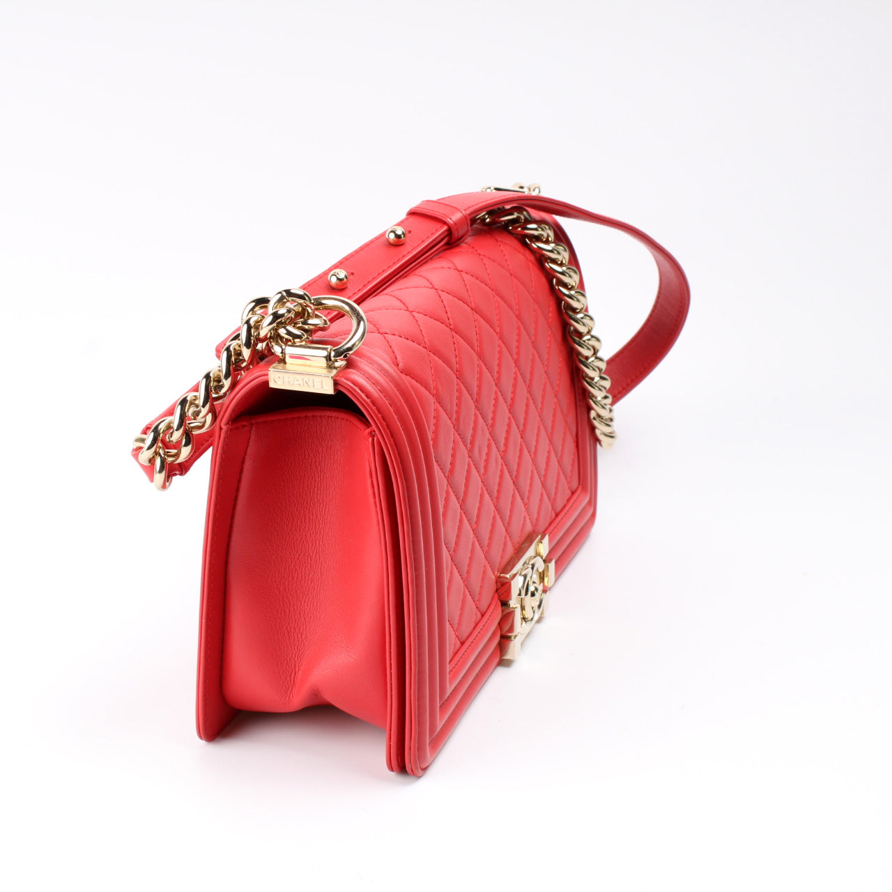 Chanel Boy Flap New Calfskin 27M Handbag