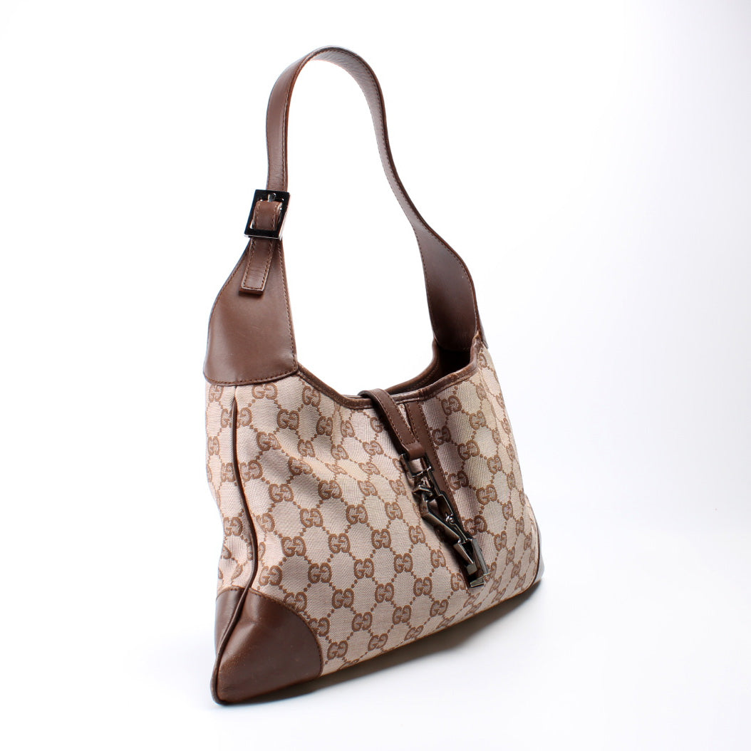 Gucci 001. GG Canvas Small Shoulder Bag
