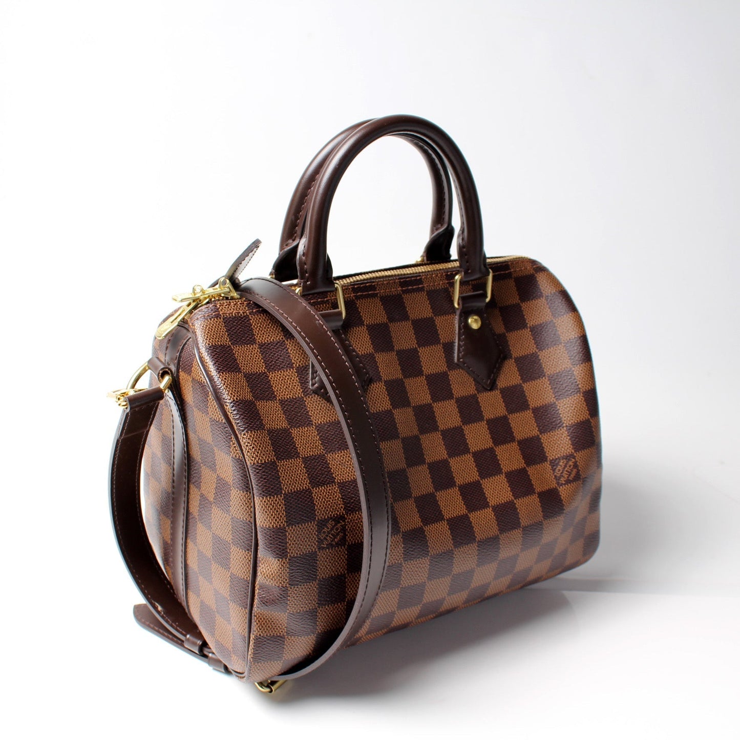 Louis Vuitton Speedy 25 Bandouliere Ebene Damier Handbag Ebene 5