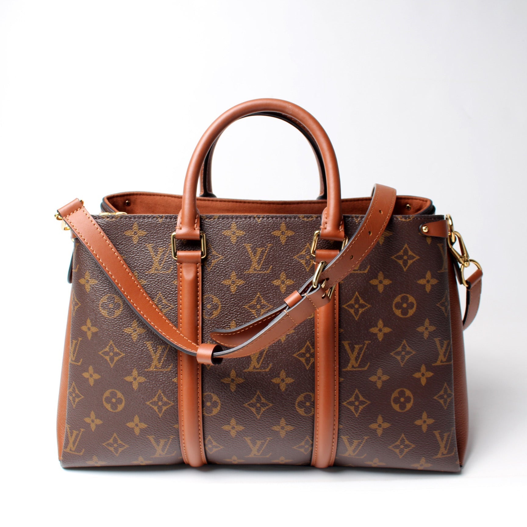 Louis Vuitton Soufflot Monogram MM Handbag Monogram 1