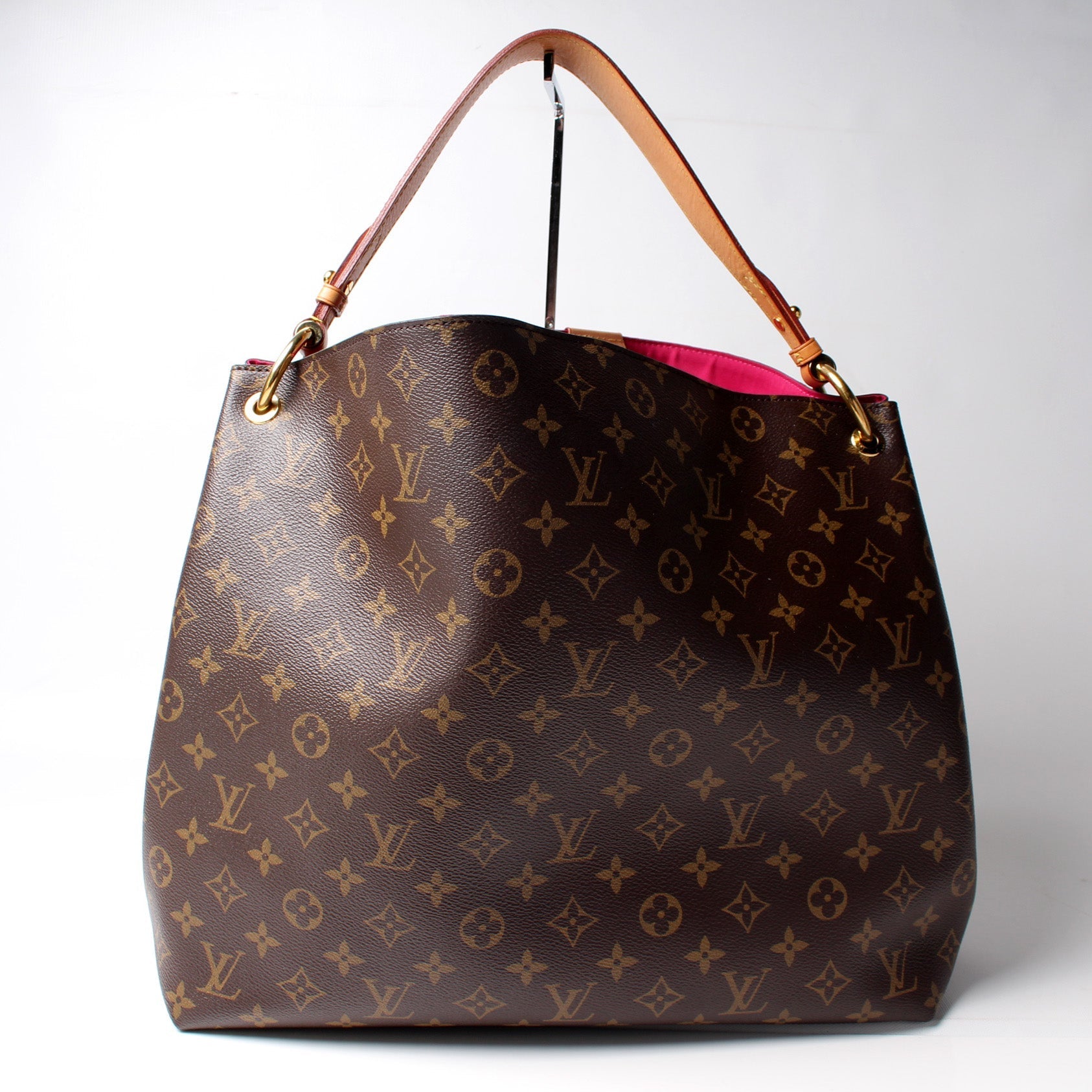 Louis Vuitton Graceful MM Monogram Handbag Monogram 13