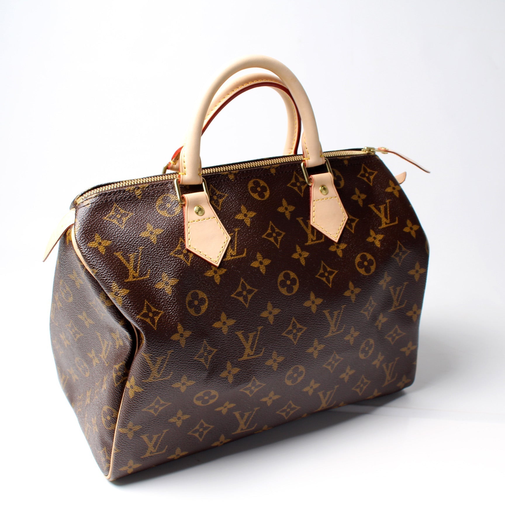 Louis Vuitton Speedy 30 Monogram Handbag Monogram 65