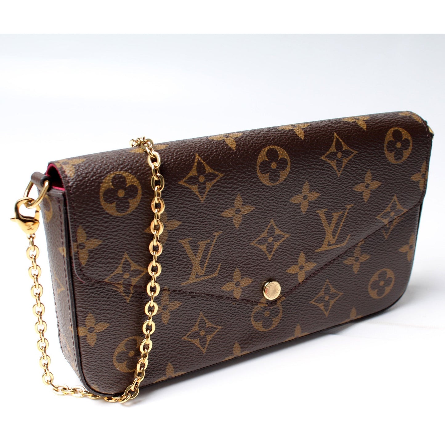 Louis Vuitton Pochette Felicie Monogram Clutch Bag Monogram 54