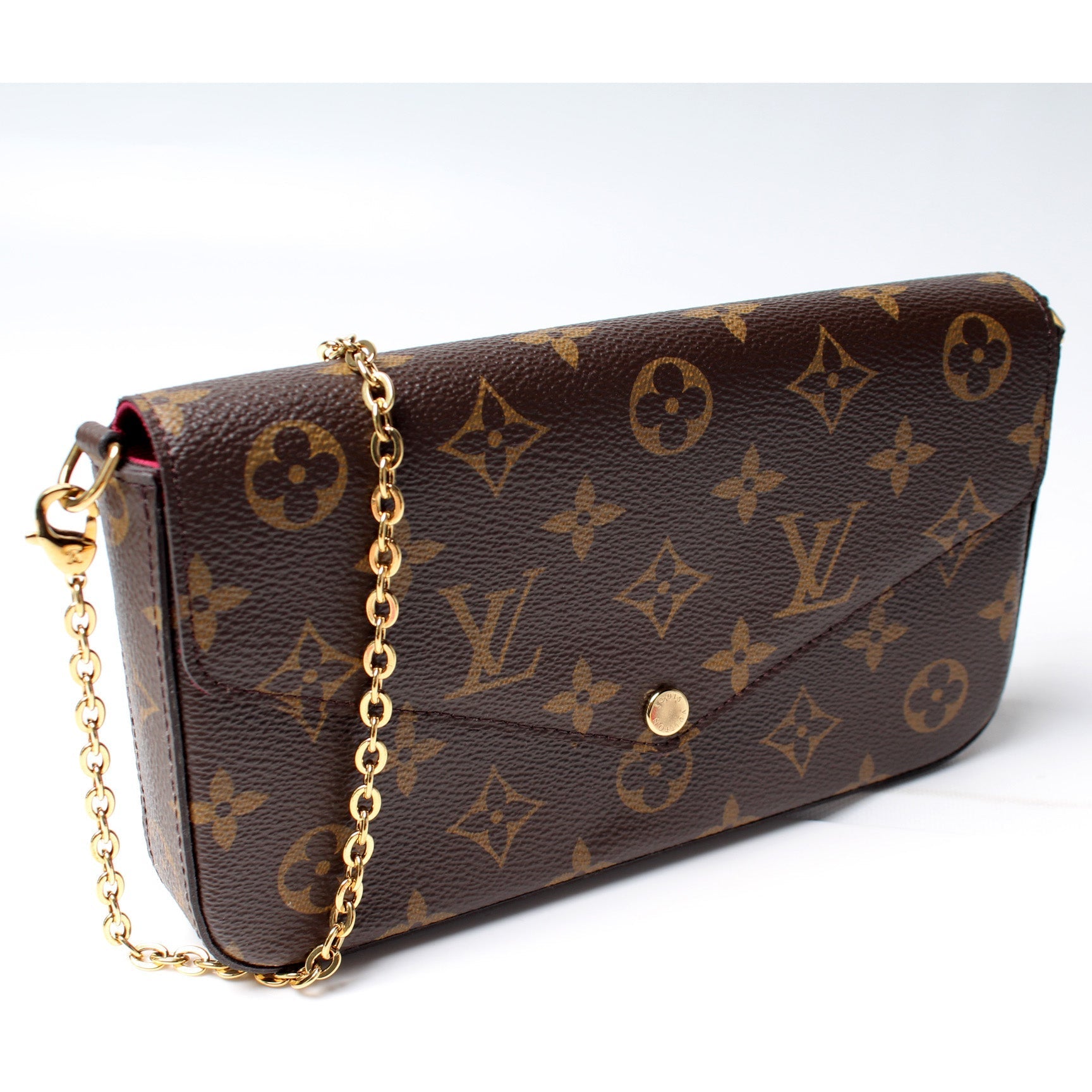 Louis Vuitton Pochette Felicie Monogram Clutch Bag Monogram 54