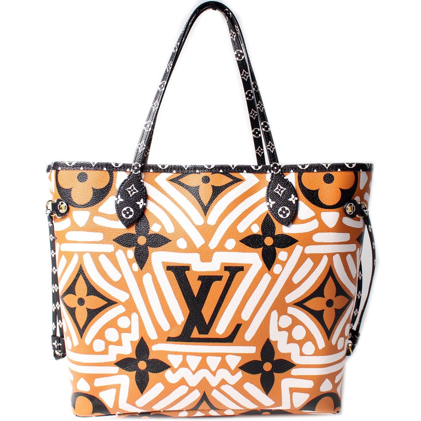 Louis Vuitton Neverfull MM Giant Crafty Monogram Tote Bag