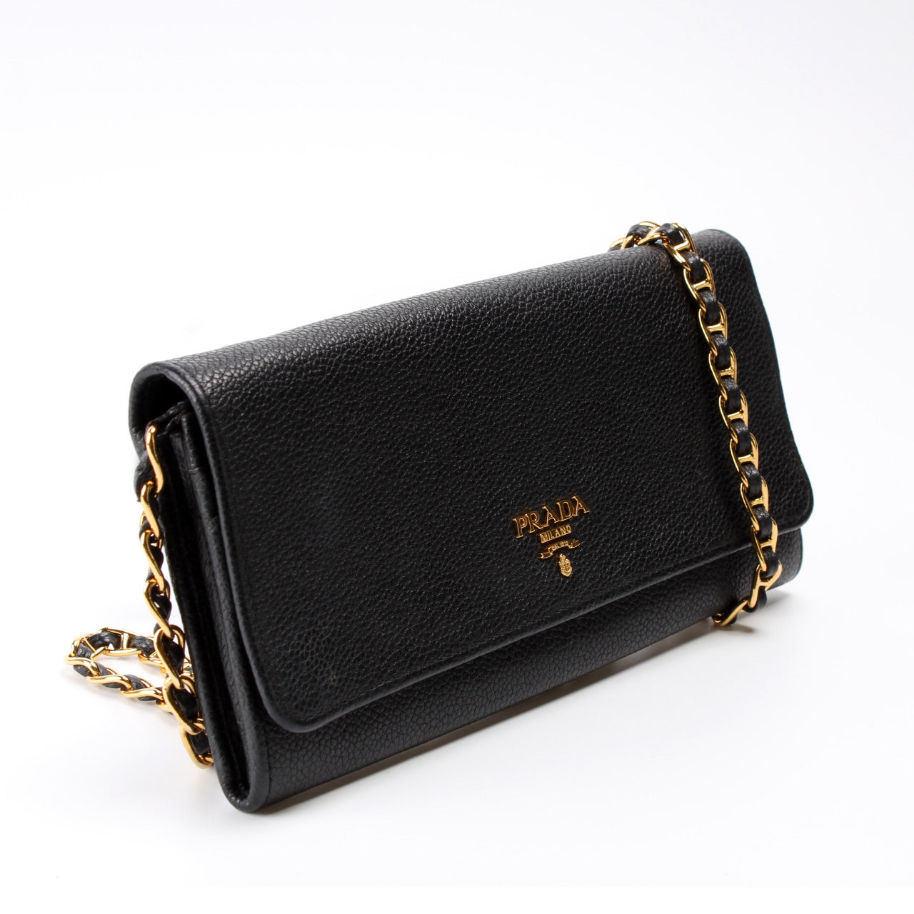 Prada Woc Vitello Grain Bag Leather Travel Bag