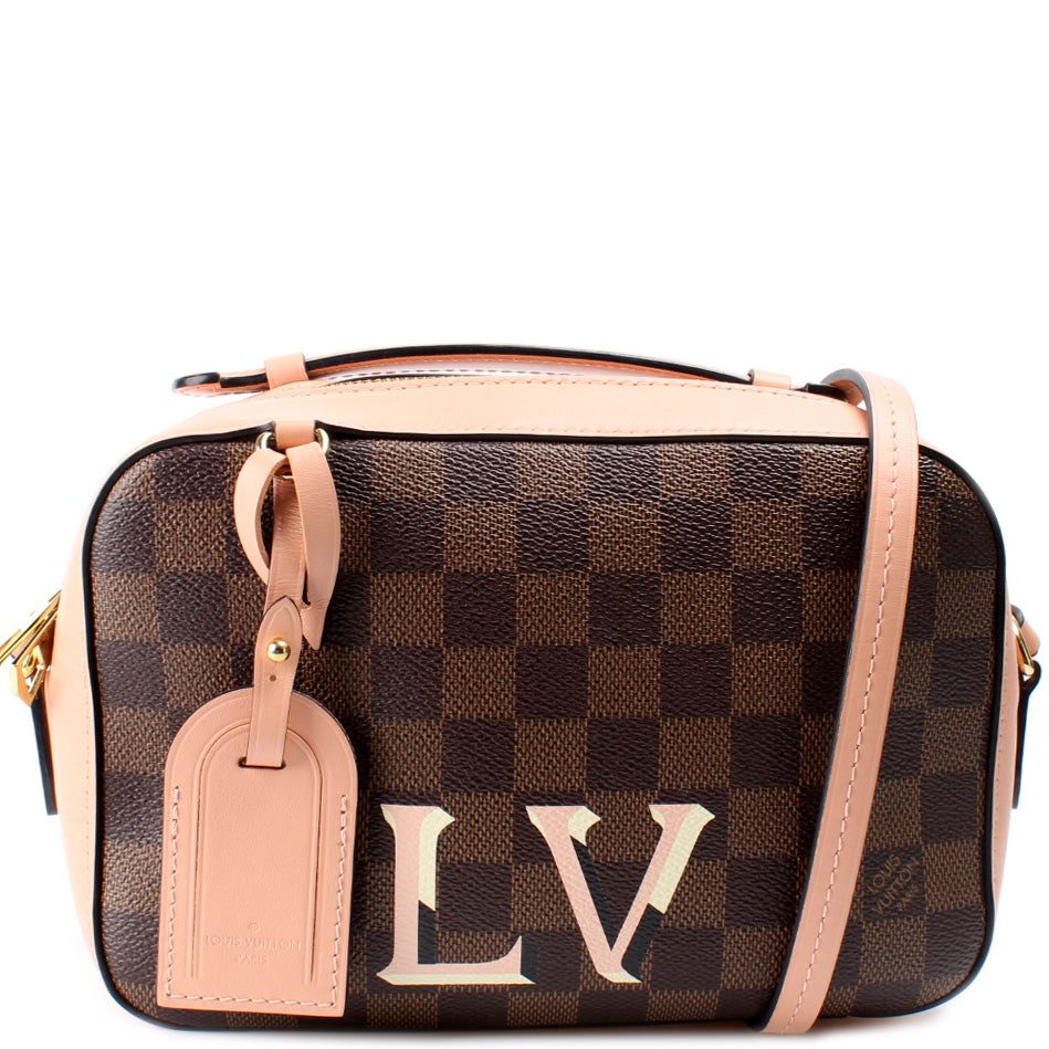Louis Vuitton Santa Monica Ebene Damier Handbag Damier Ebene