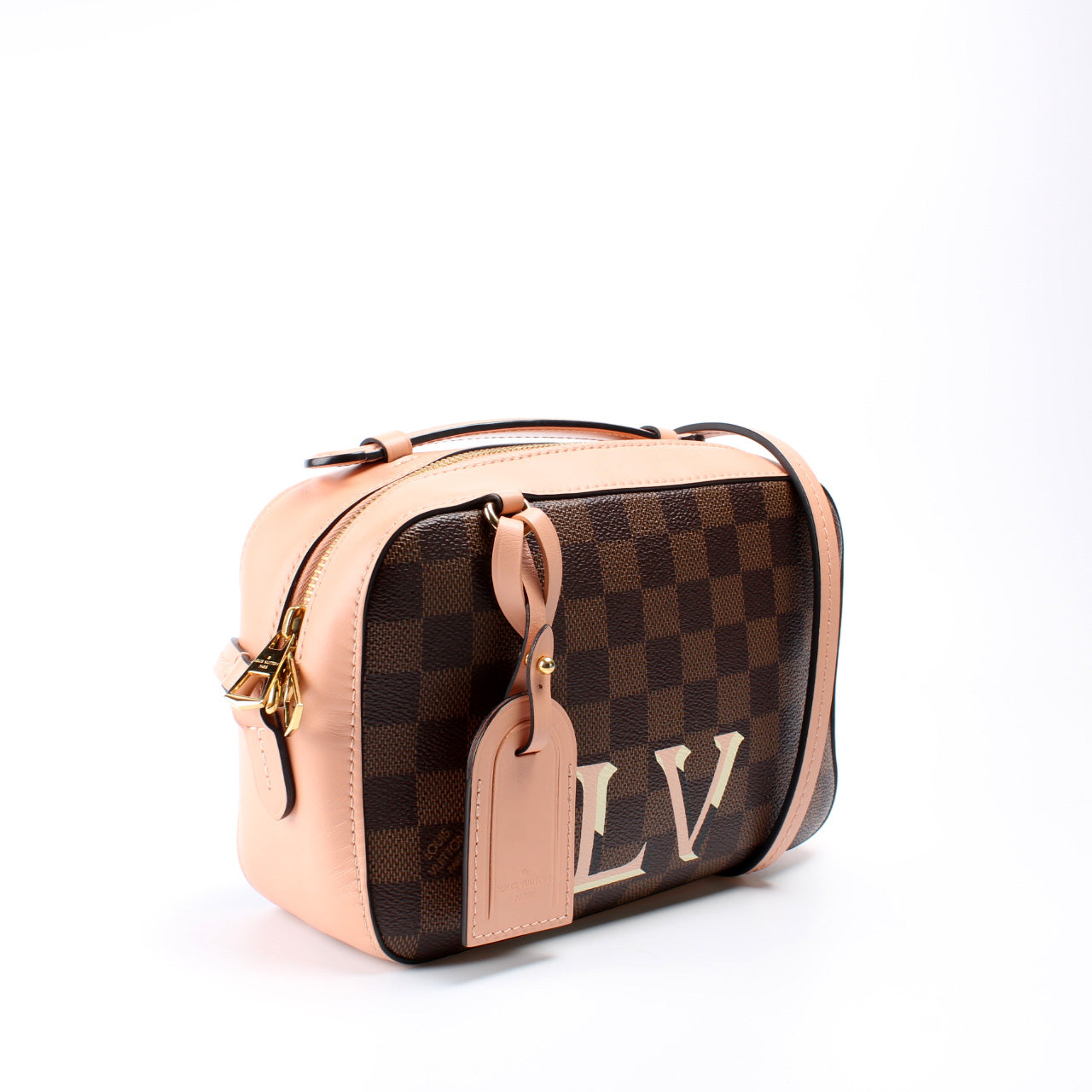 Louis Vuitton Santa Monica Ebene Damier Handbag Damier Ebene