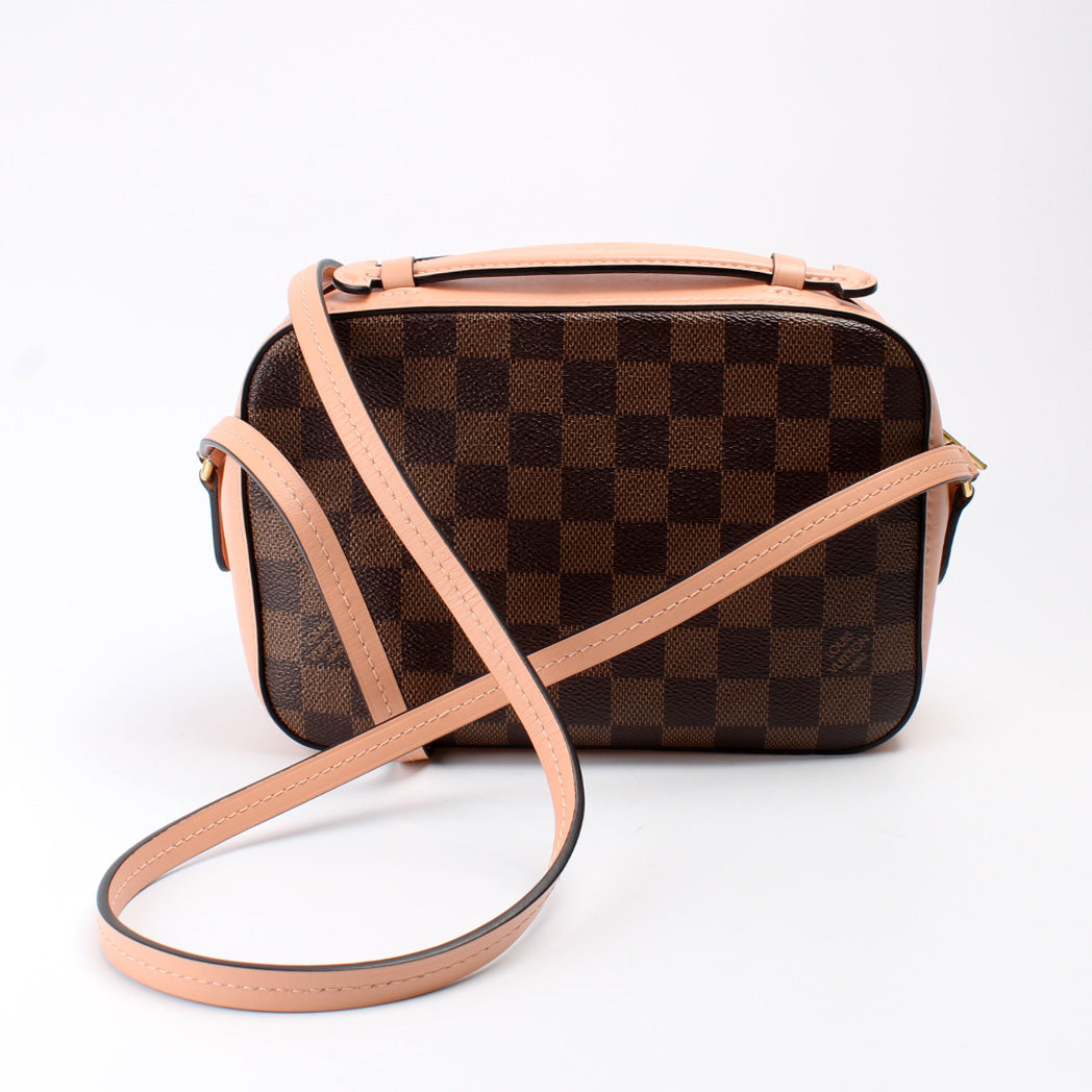 Louis Vuitton Santa Monica Ebene Damier Handbag Damier Ebene