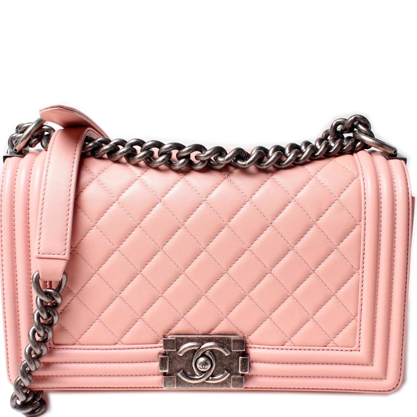 Chanel Boy Flap Old Lambskin 20M Handbag