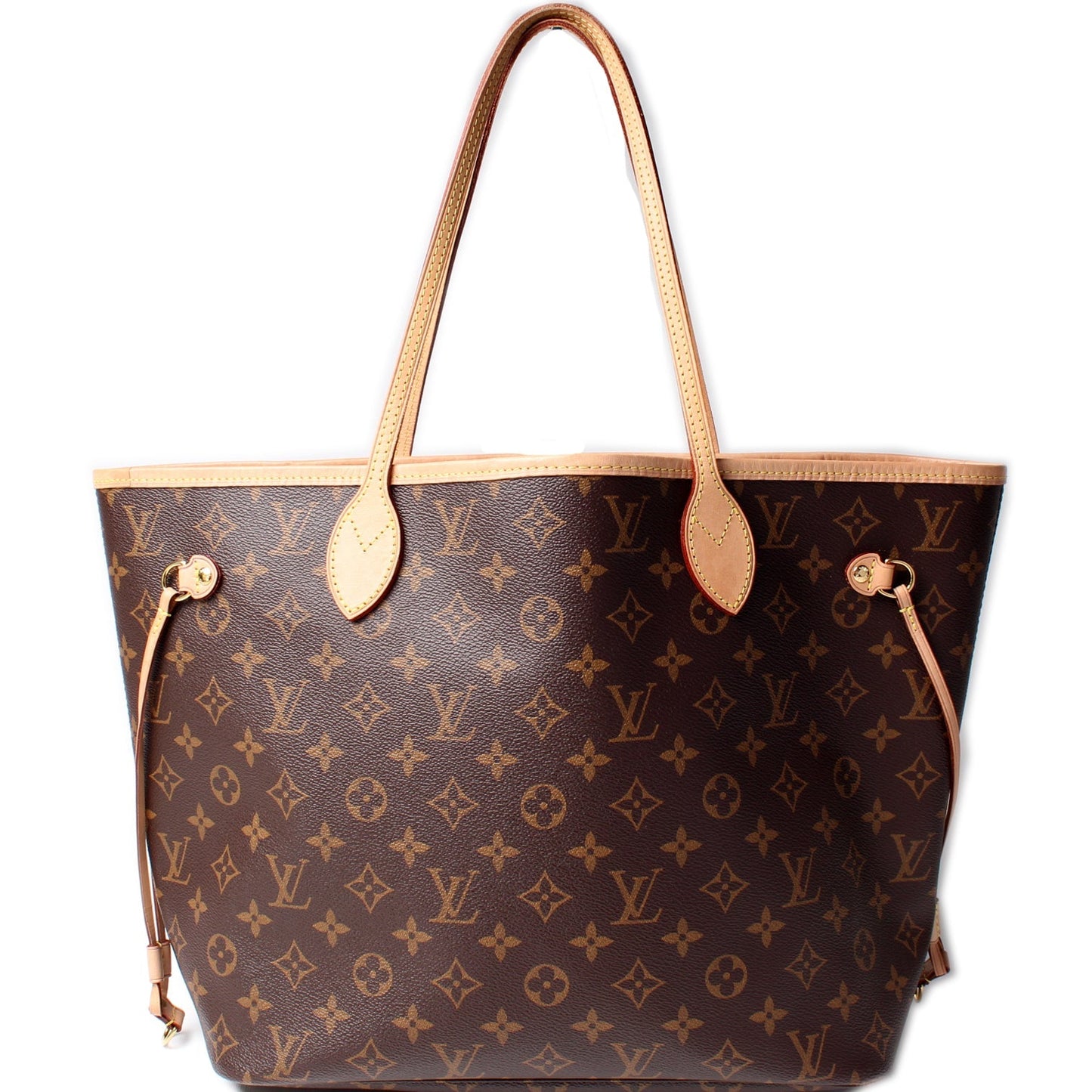 Louis Vuitton Neverfull MM Monogram Tote Bag Monogram 196