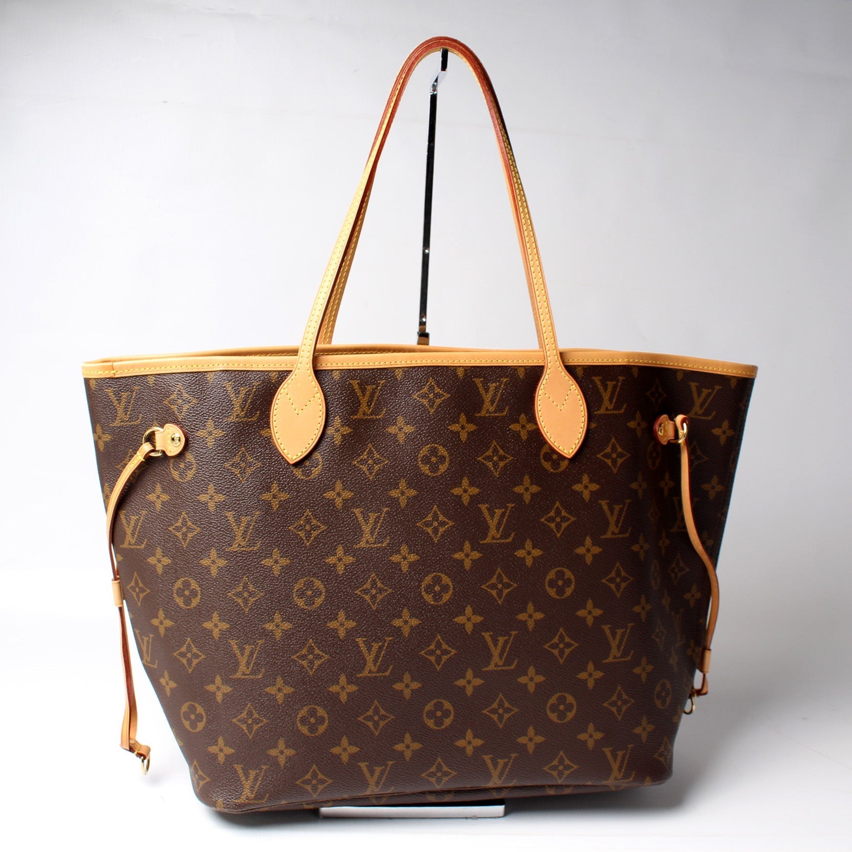 Louis Vuitton Neverfull MM Monogram Tote Bag Monogram 10