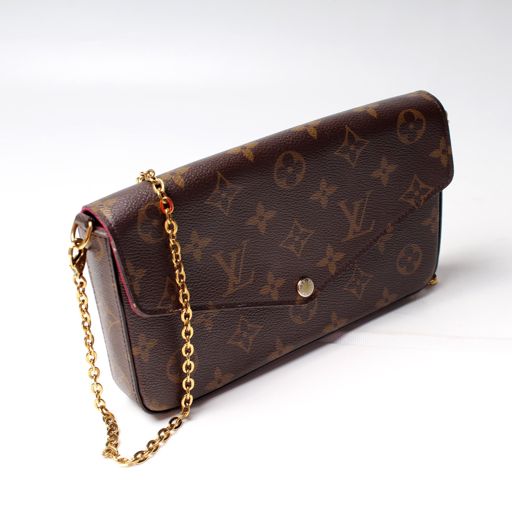 Louis Vuitton Pochette Felicie Monogram Clutch Bag Monogram 4
