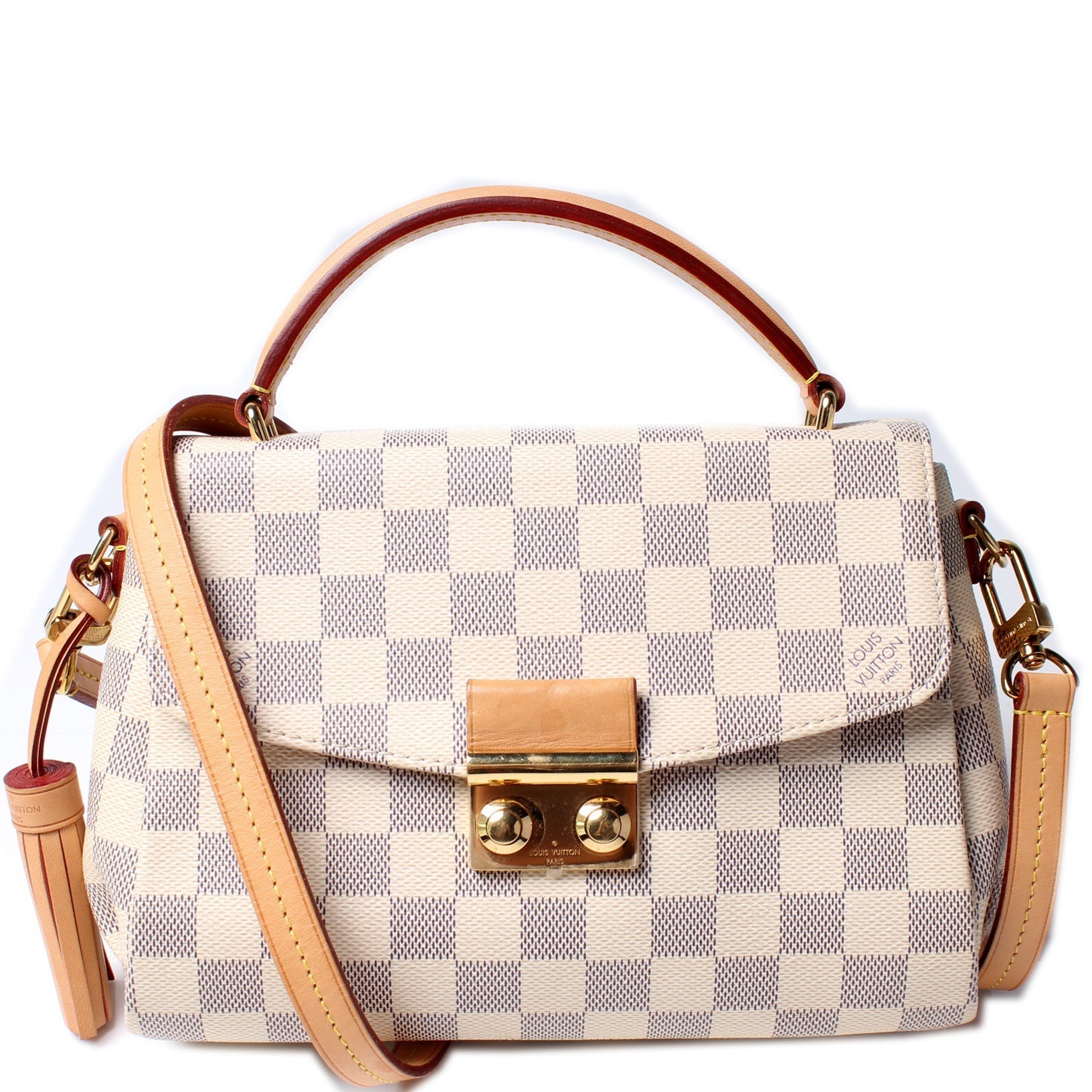 Louis Vuitton Croisette Azur Damier Handbag Azur 2