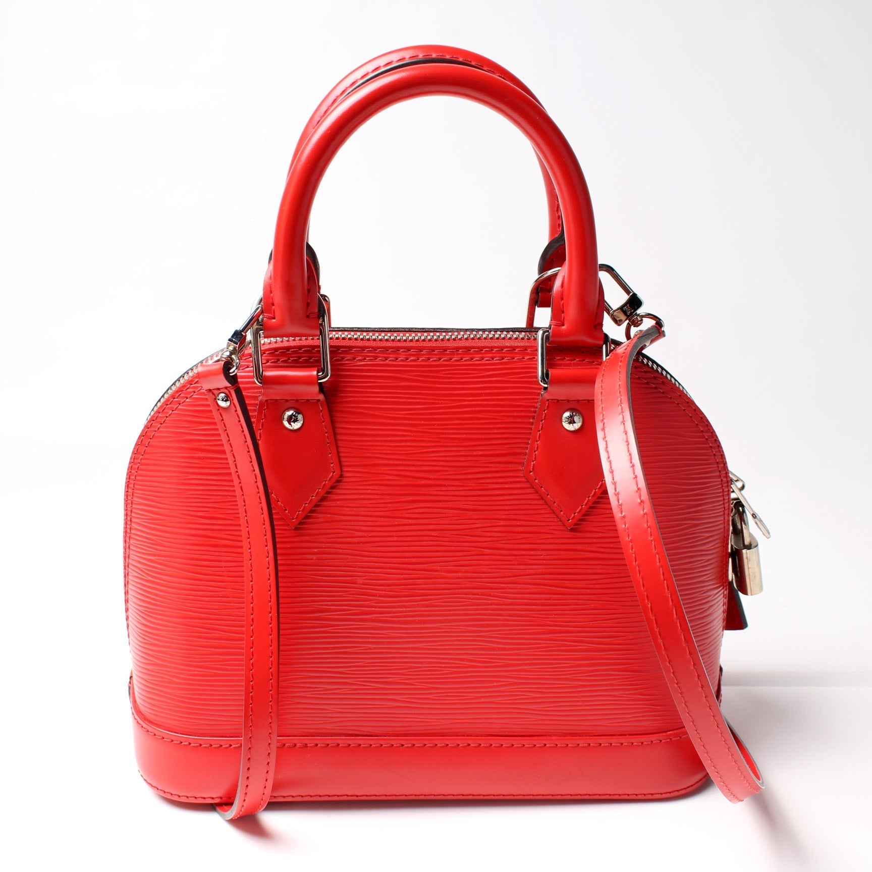 Louis Vuitton Alma BB Epi Handbag Epi 2