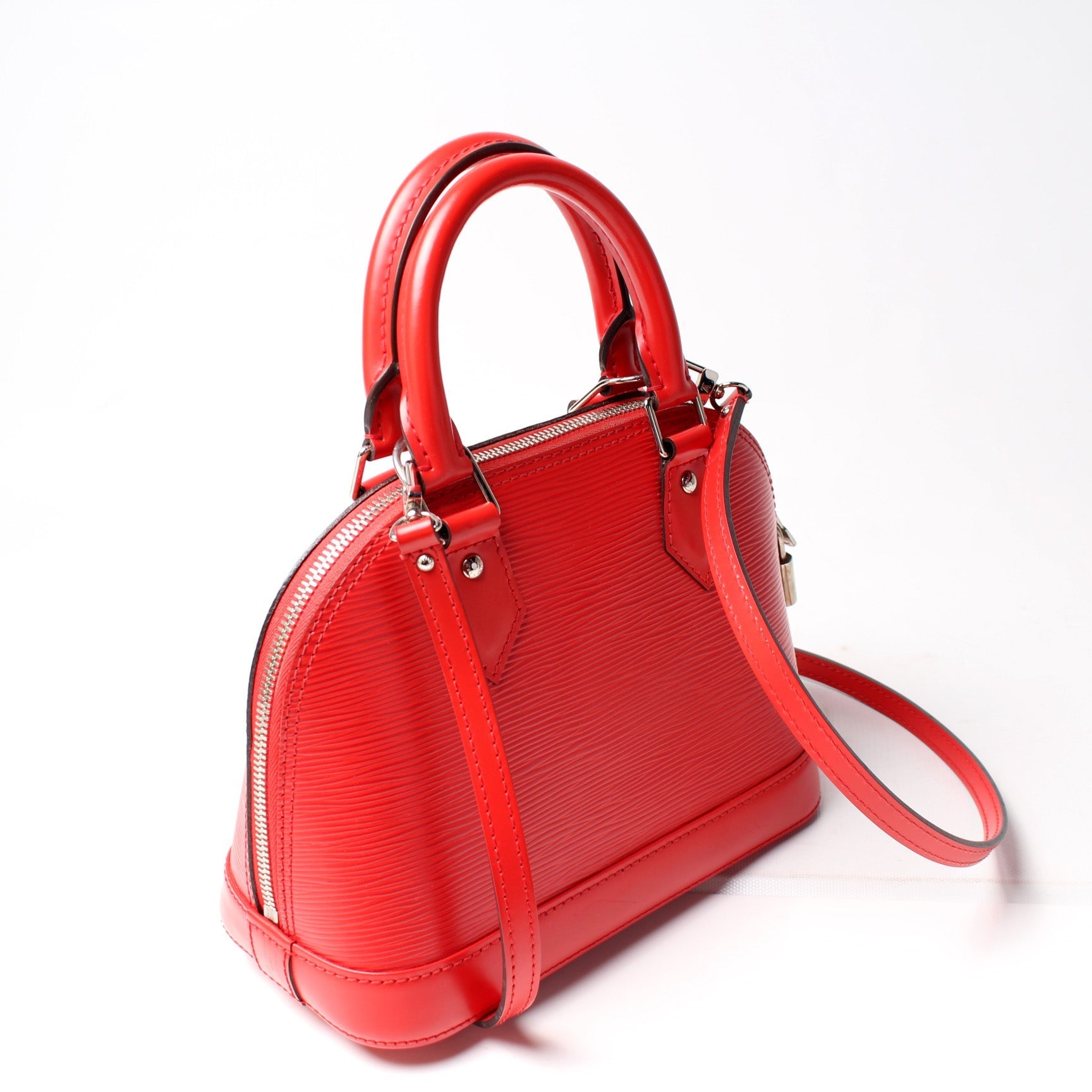 Louis Vuitton Alma BB Epi Handbag Epi 2