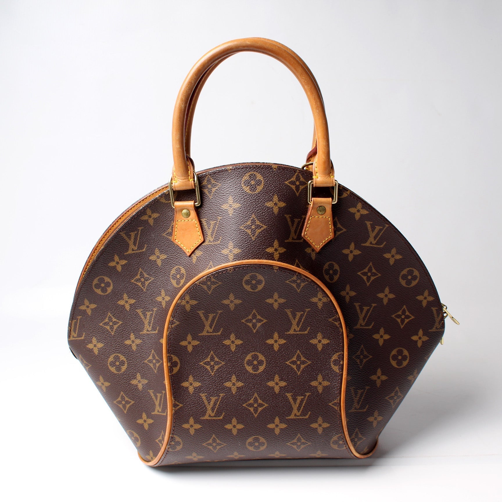 Louis Vuitton Ellipse MM Monogram Handbag Monogram 25