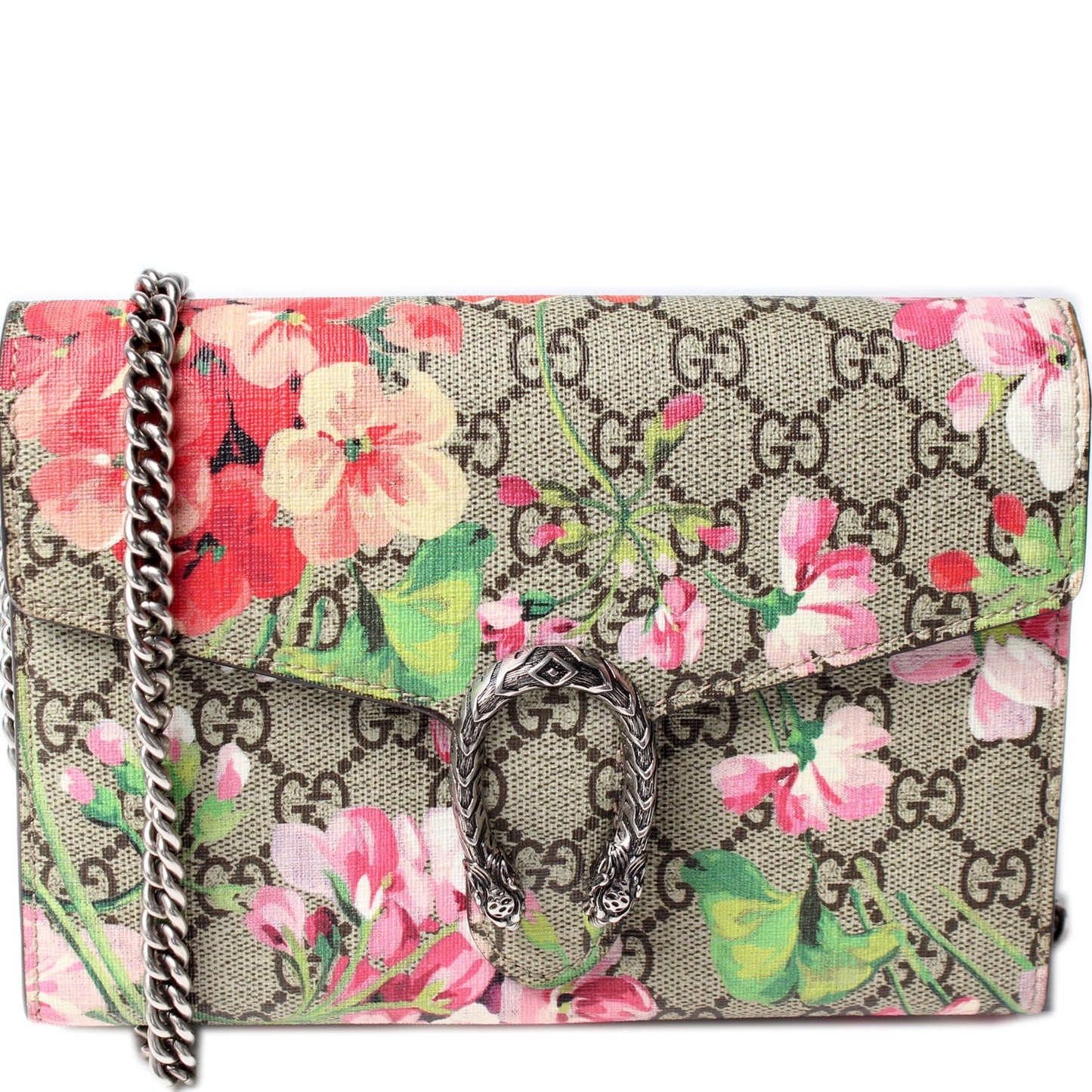 Gucci Dionysus Bloms Mini Wallet Case
