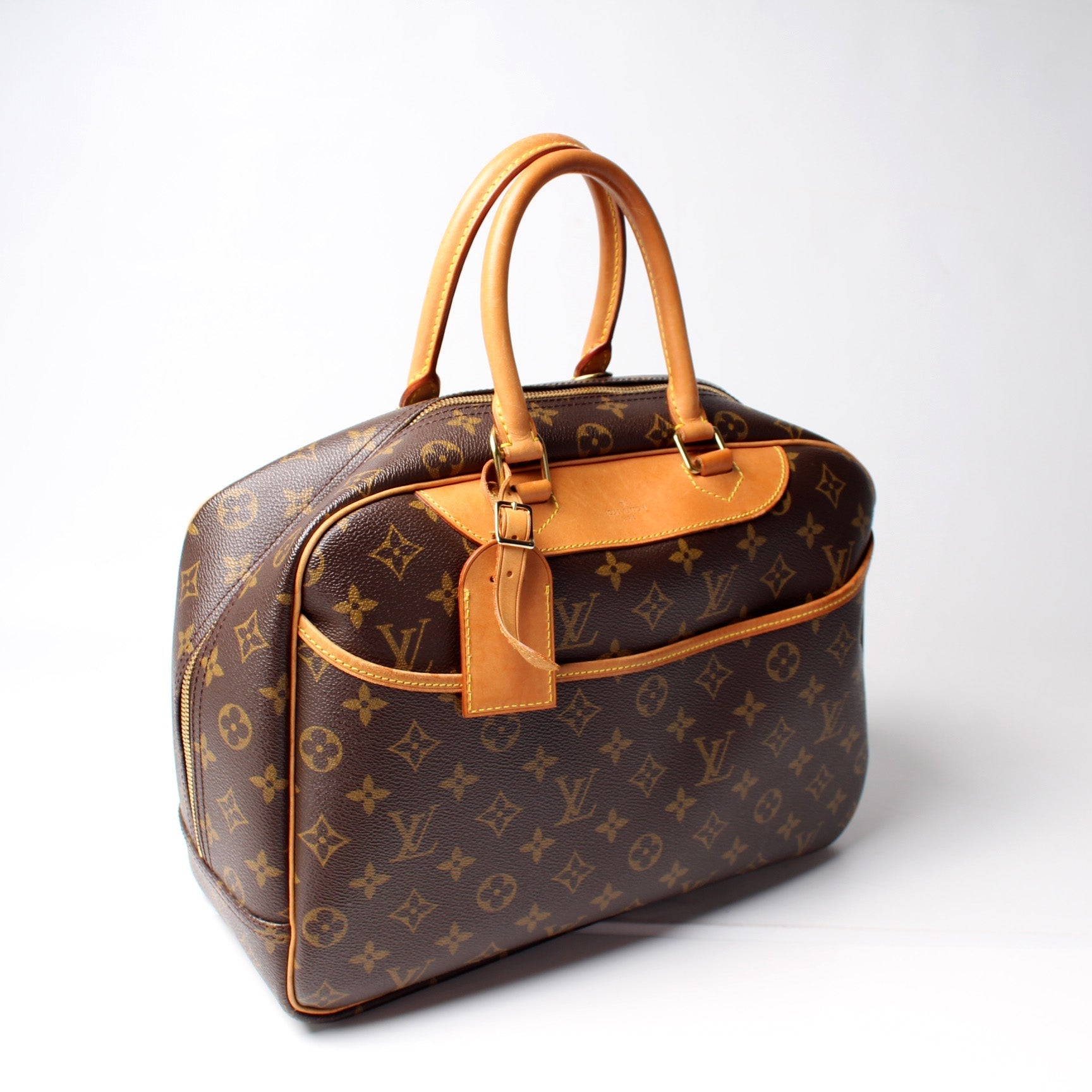 Louis Vuitton Deauville Monogram Handbag Monogram 1