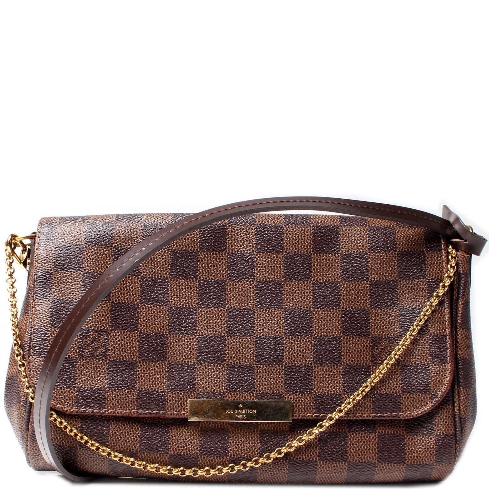Louis Vuitton Favorite MM Ebene Damier Handbag Ebene 5